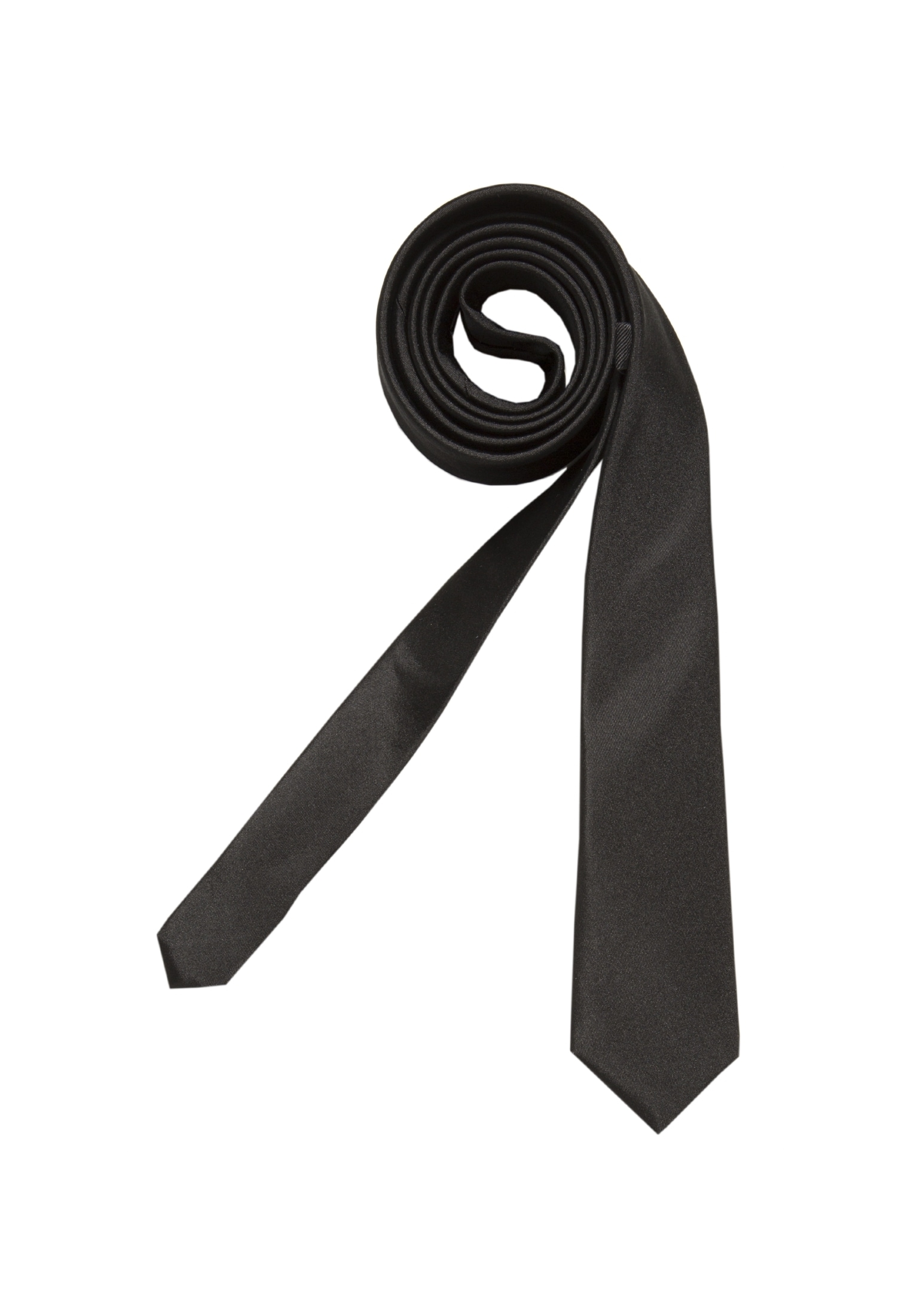"Krawatte SEIDENSTICKER ""Schwarze Rose"", Herren, schwarz, Seide, Krawatten, Gestreift"