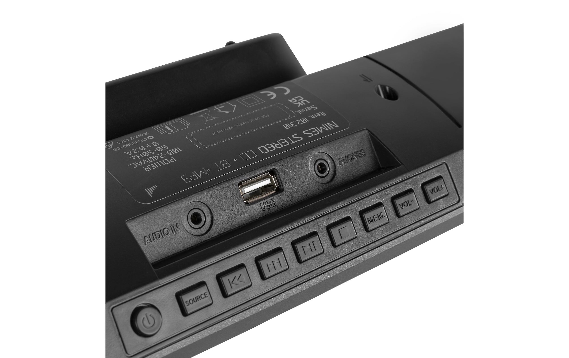 AUDIZIO CD-Radiorecorder »Nimes« ( FM-Tuner 50 W)