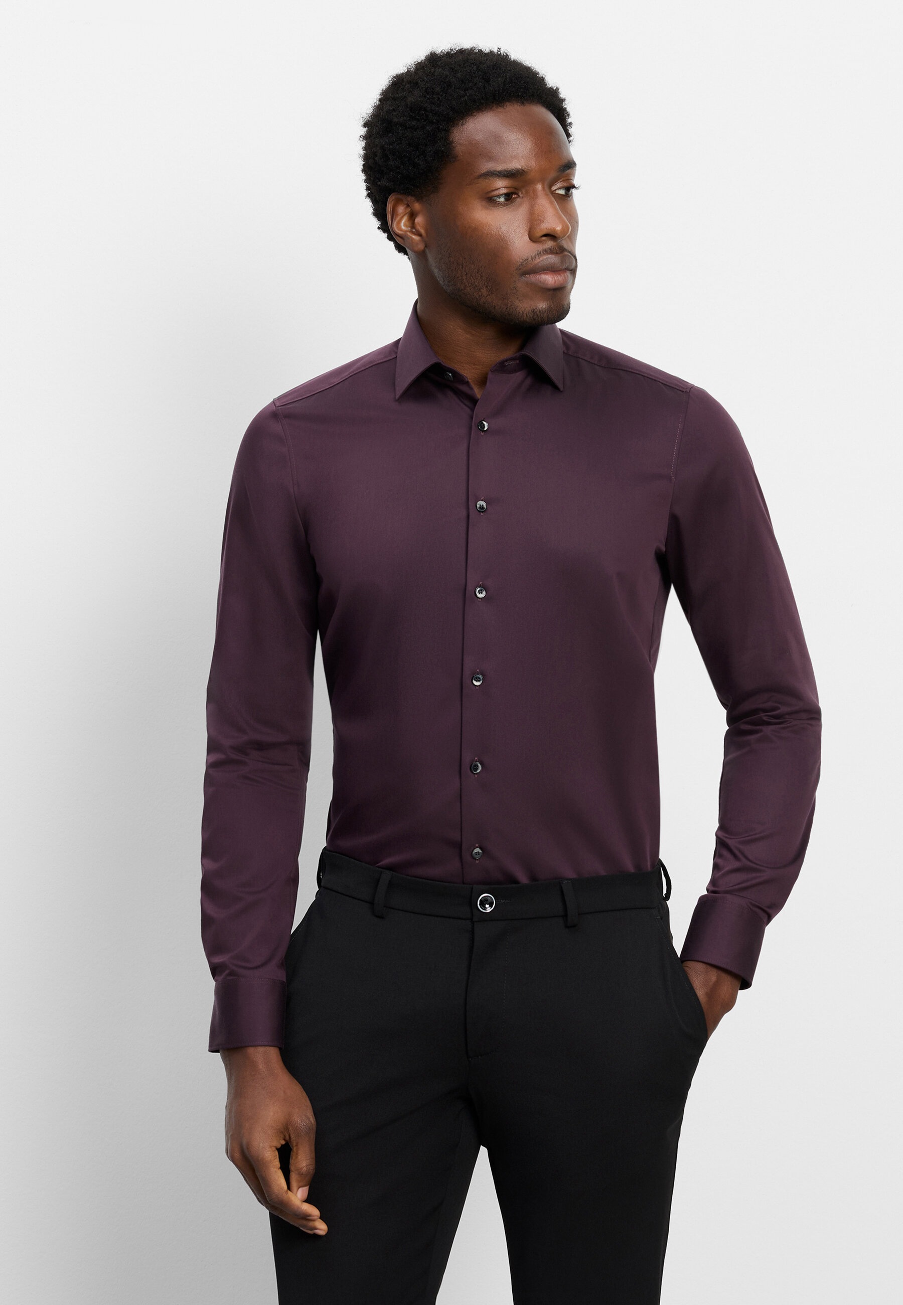 OLYMP Businesshemd "OLYMP Level Five, Body Fit, New York Kent mit extra langem Arm"