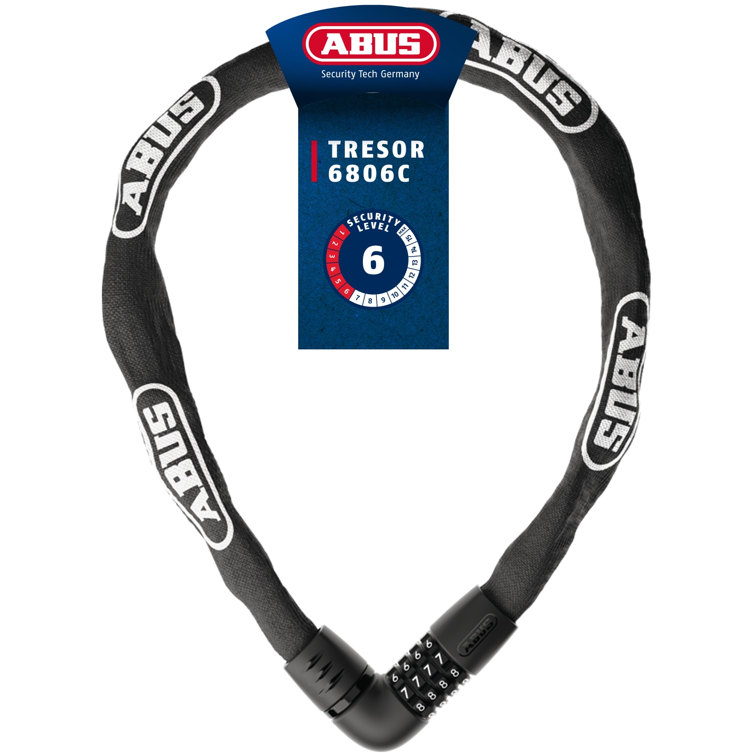 ABUS Kettenschloss »Tresor 6806C«