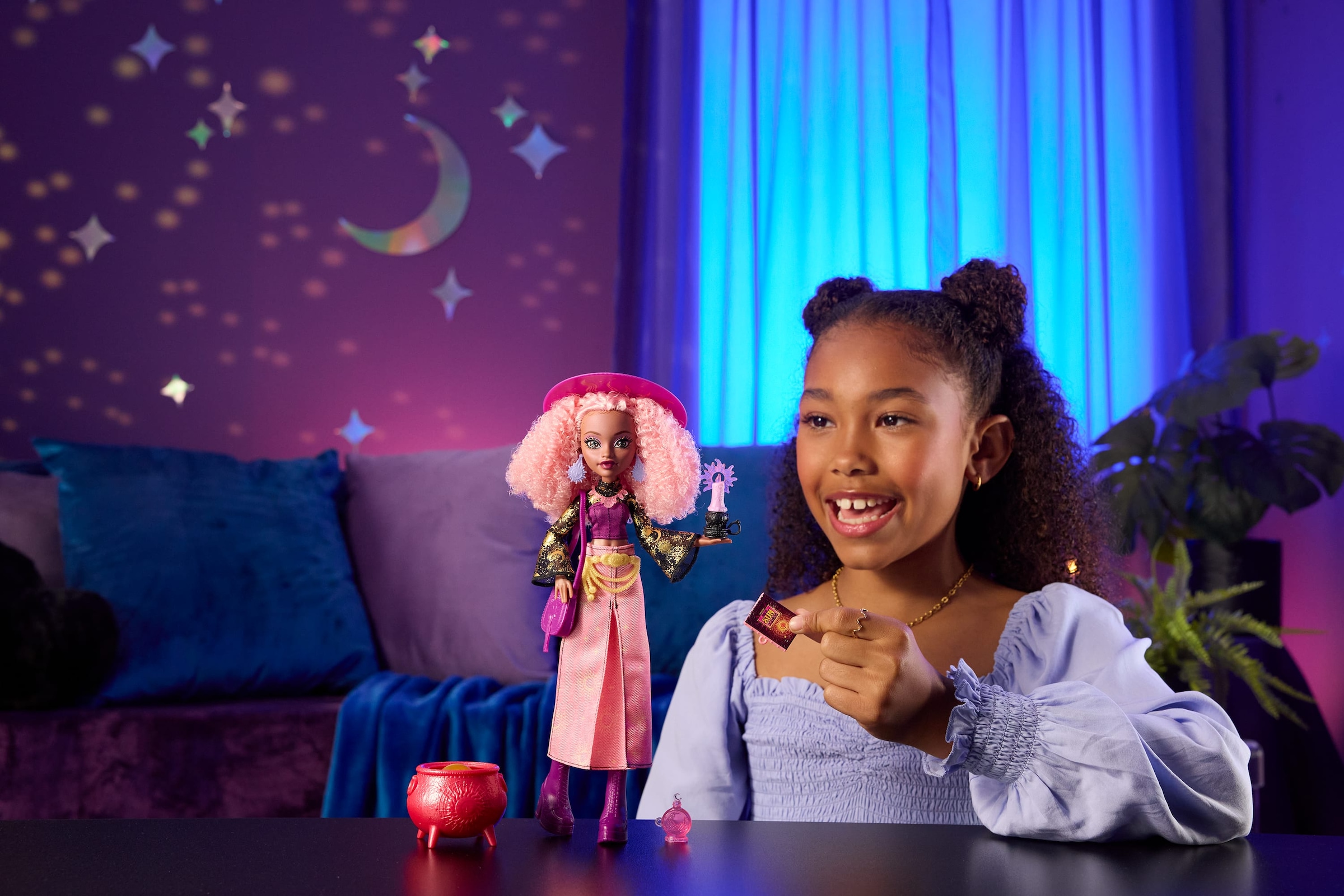 MonsterHigh™ Anziehpuppe »Moonspell Magic by Monster High Rae Lumina«
