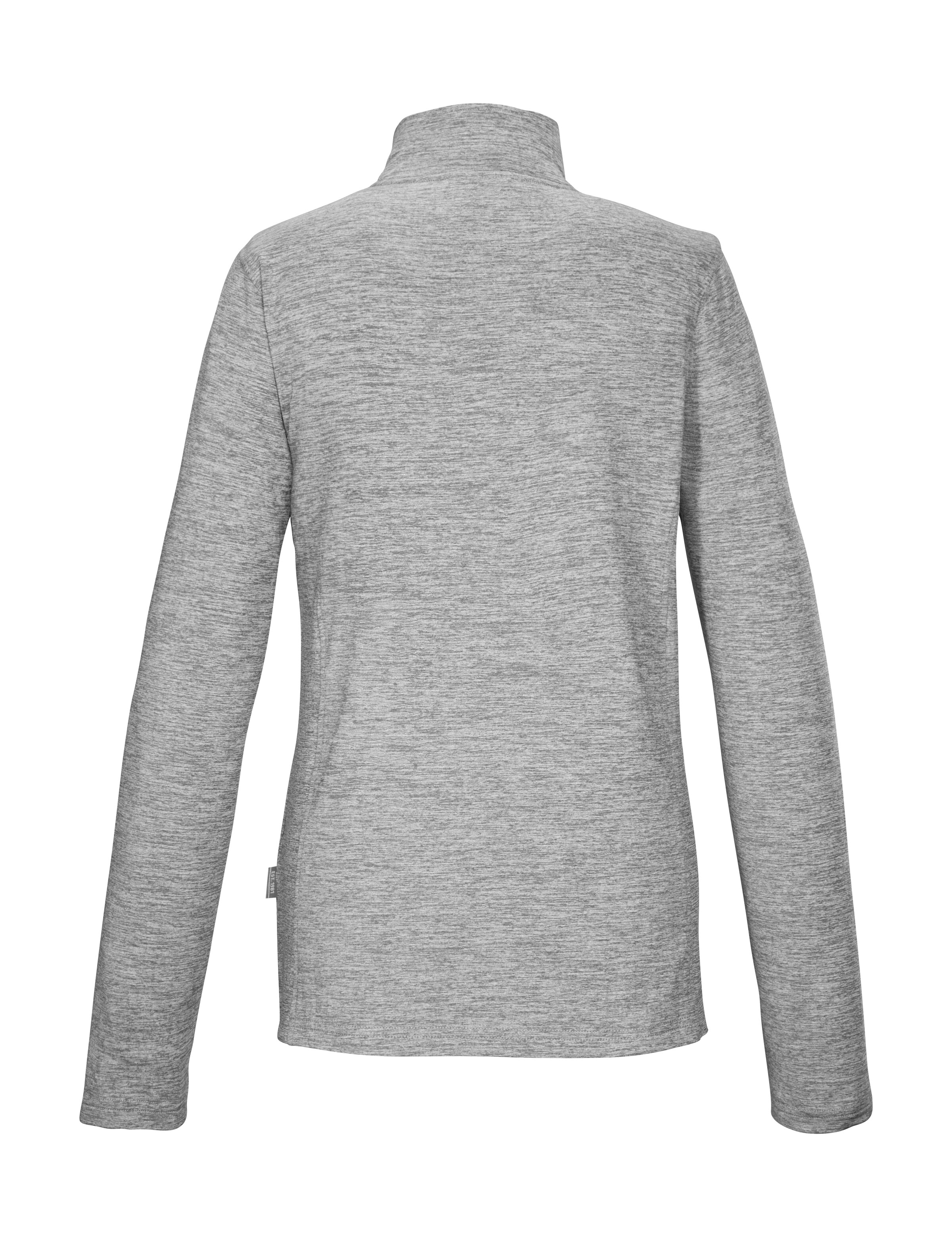 Killtec Langarmshirt "KSW 121 WMN FLX SHRT" Melange Funktionsshirt mit Steh günstig online kaufen