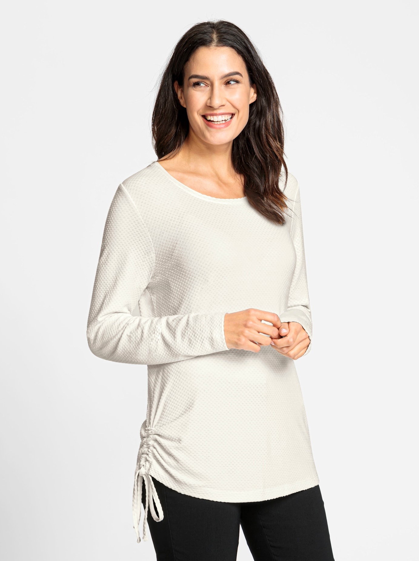 Inspirationen Langarmshirt »Shirt«, (1 tlg.)