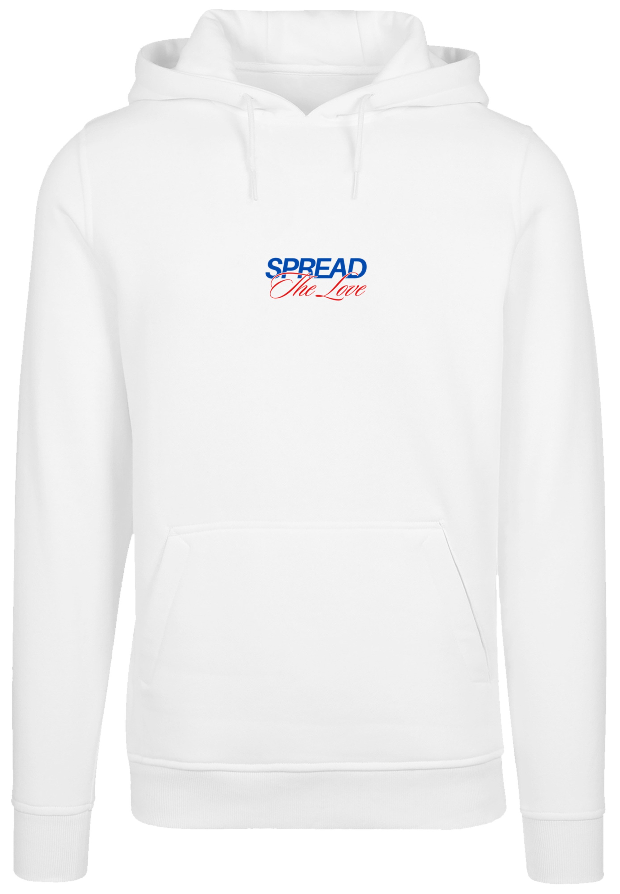 F4NT4STIC Kapuzenpullover »Spread The Love Valentinstag Streetwear Front«, Premium Qualität