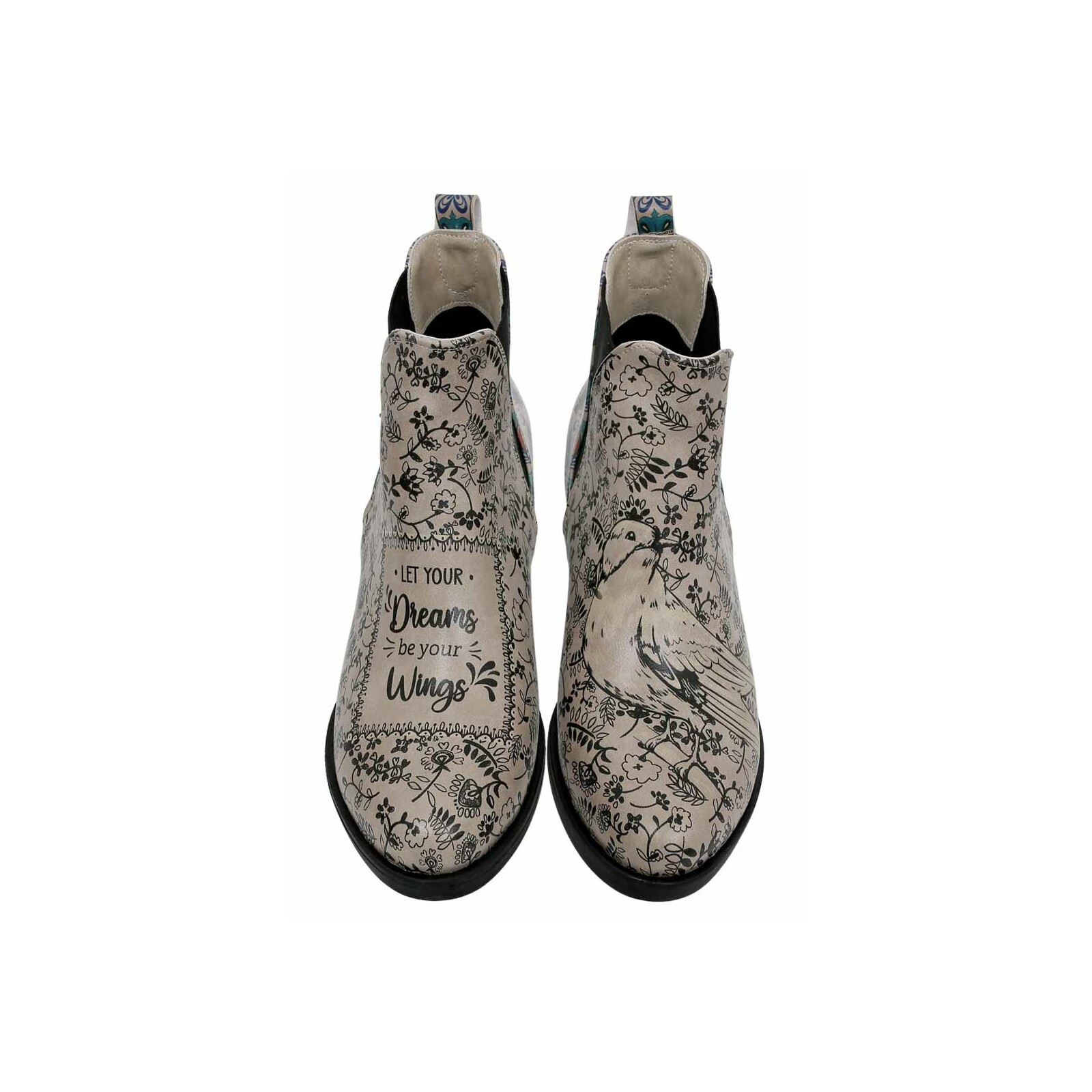 DOGO Stiefelette »Let Your Dreams Be Your Wings«, Vegan