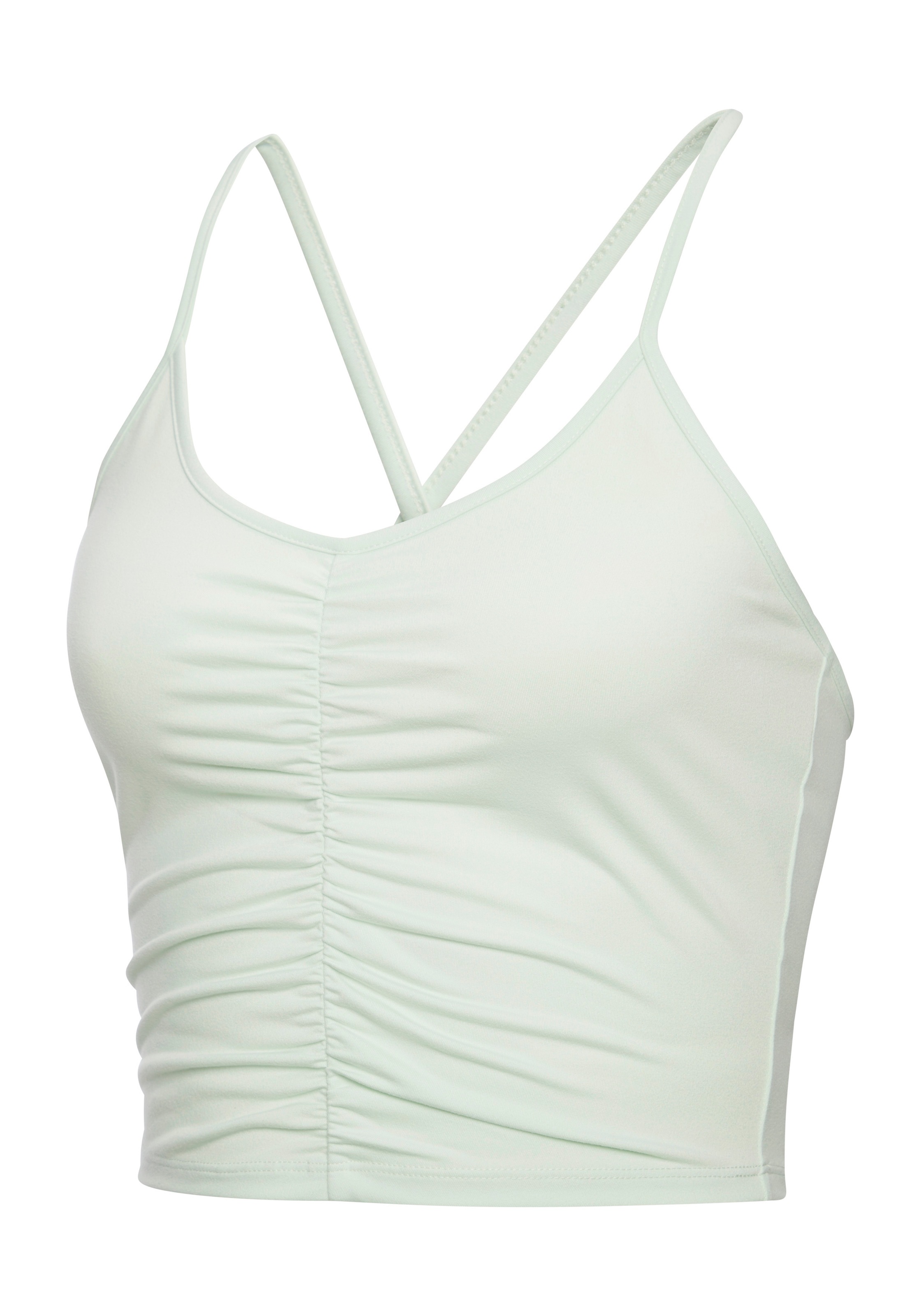 LASCANA ACTIVE Crop-Top mit Raffung