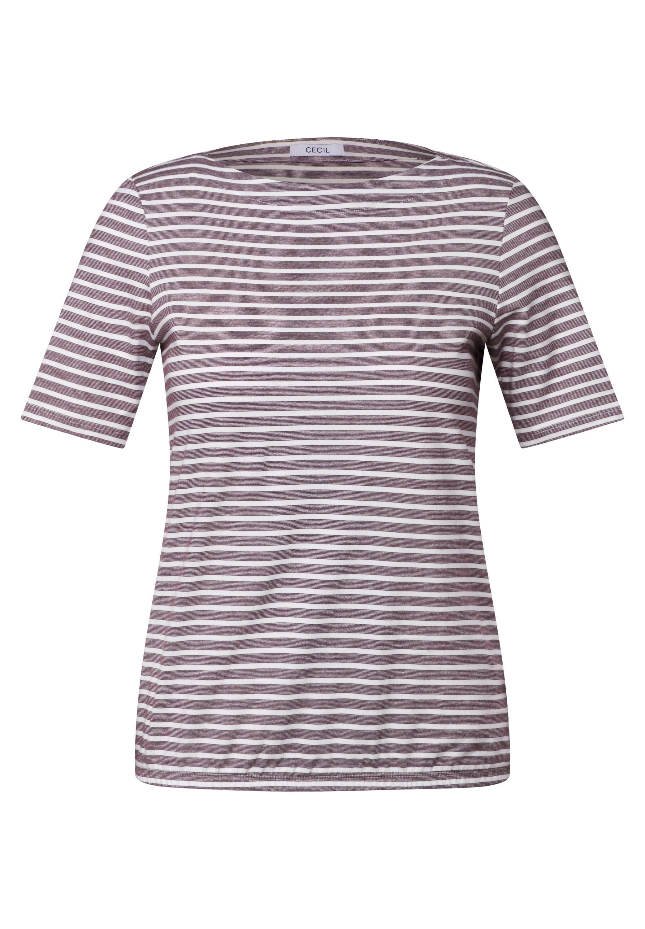 Cecil Rundhalsshirt, aus reiner Baumwolle