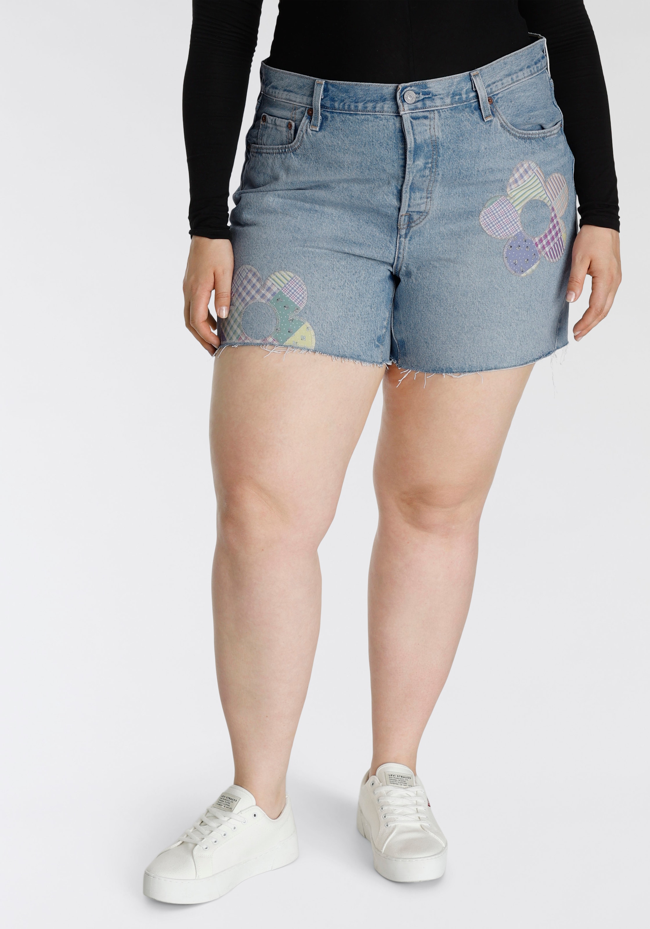 Levi's® Plus Jeansshorts »PL 501® HIGH RISE SHORT«, 501 Collection