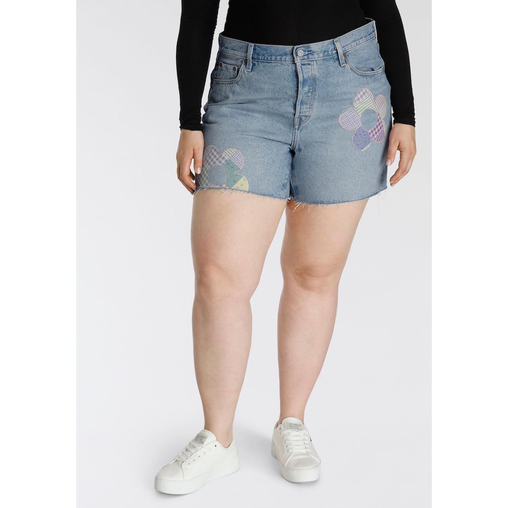 Levi's® Plus Jeansshorts »PL 501® HIGH RISE SHORT«, 501 Collection