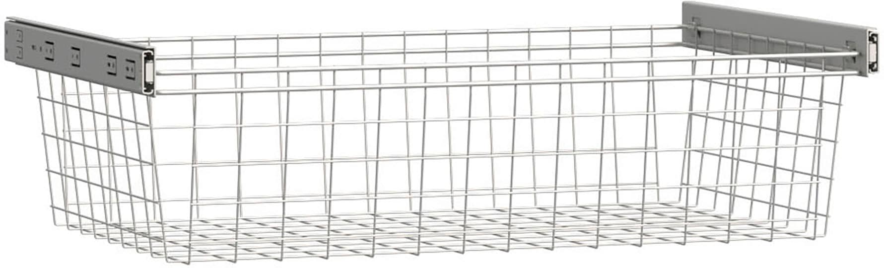 FORTE Innenschublade, Wäschekorb, platzsparend, einfache Montage, Metall