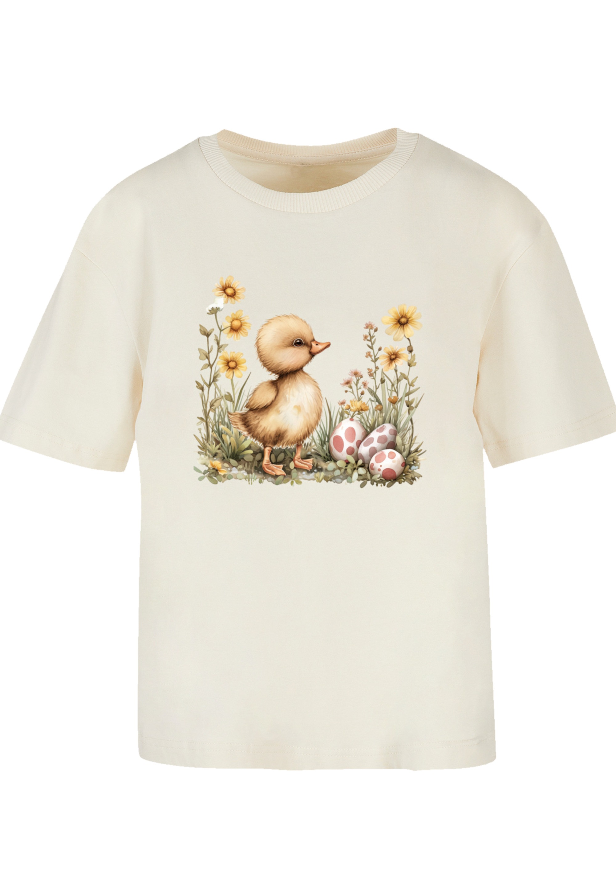 F4NT4STIC T-Shirt »Niedliche Enten Ostereier«, Premium Qualität