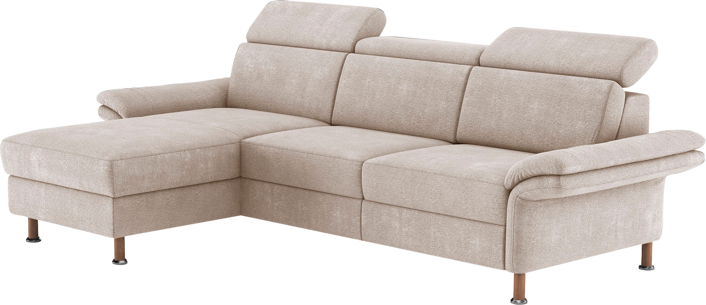 Home affaire Ecksofa "Calypso L-Form", mit motorischen Funktionen im Sofa u günstig online kaufen