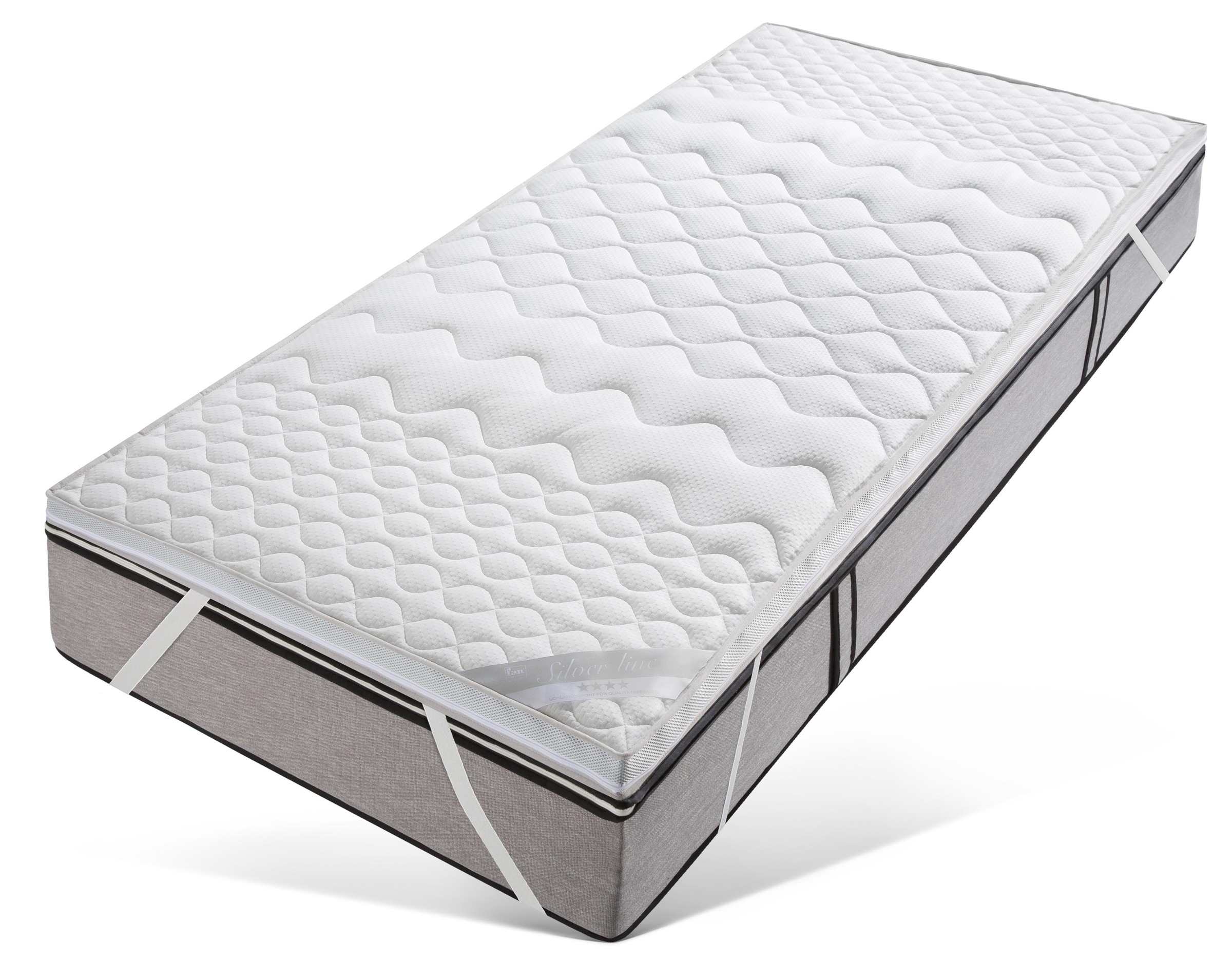 fan Topper "Softly XXL PLUS Silverline", (1 St.), 7-Zonen-Topper in 90x200 günstig online kaufen