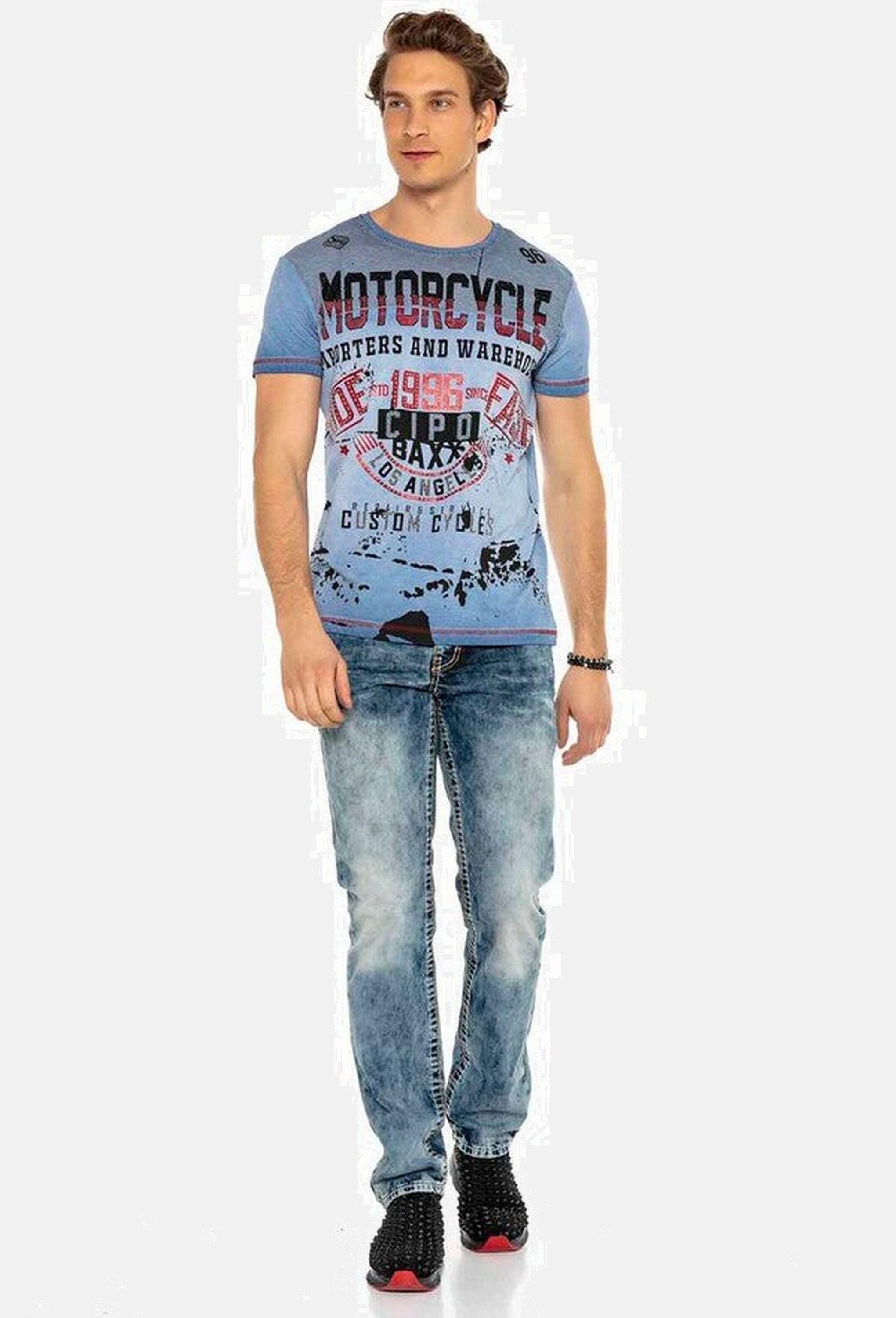 Cipo & Baxx Straight-Jeans »Cipo & Baxx Jeans« In Straight Fit, CD-148
