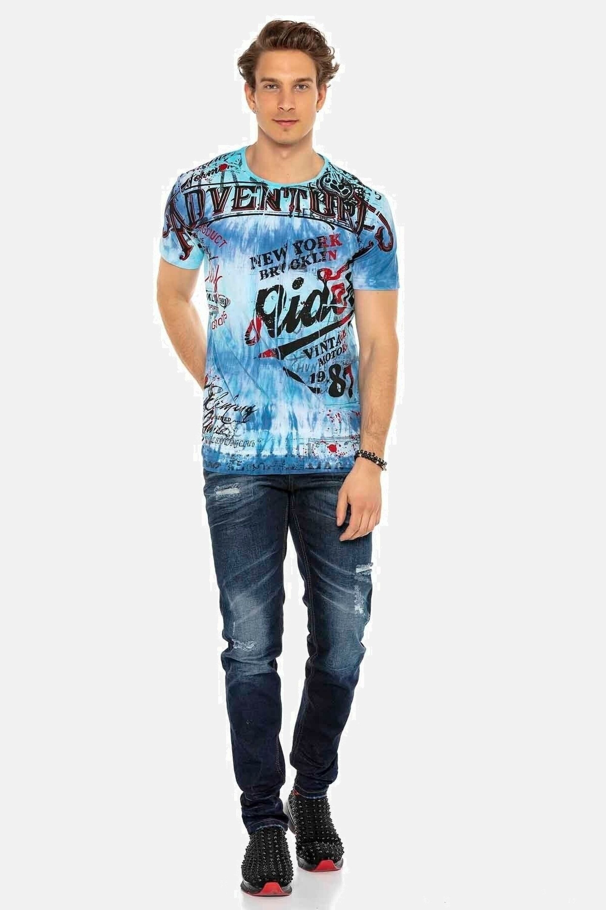 Cipo & Baxx Slim-fit-Jeans »Jeans«, im Used-Look, CD-392