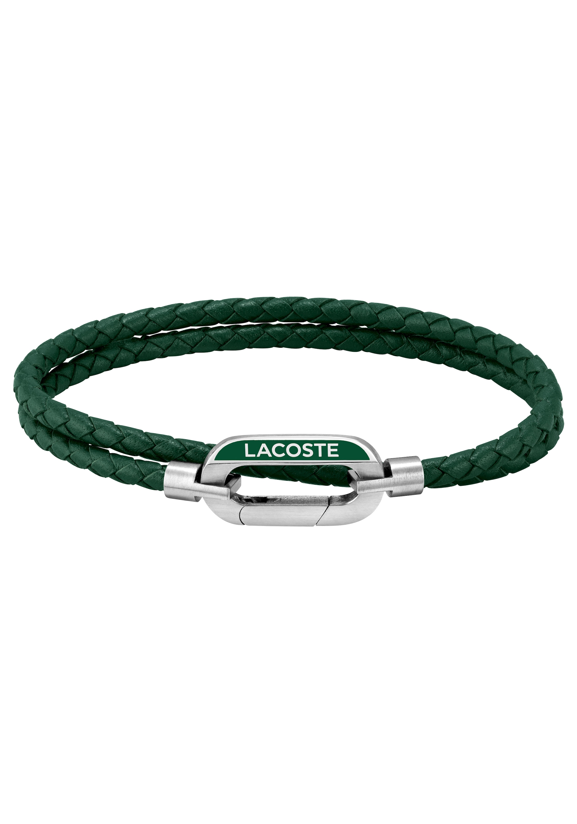 Lacoste Armband »Schmuck Edelstahl Armschmuck Lederarmband STARBOARD«