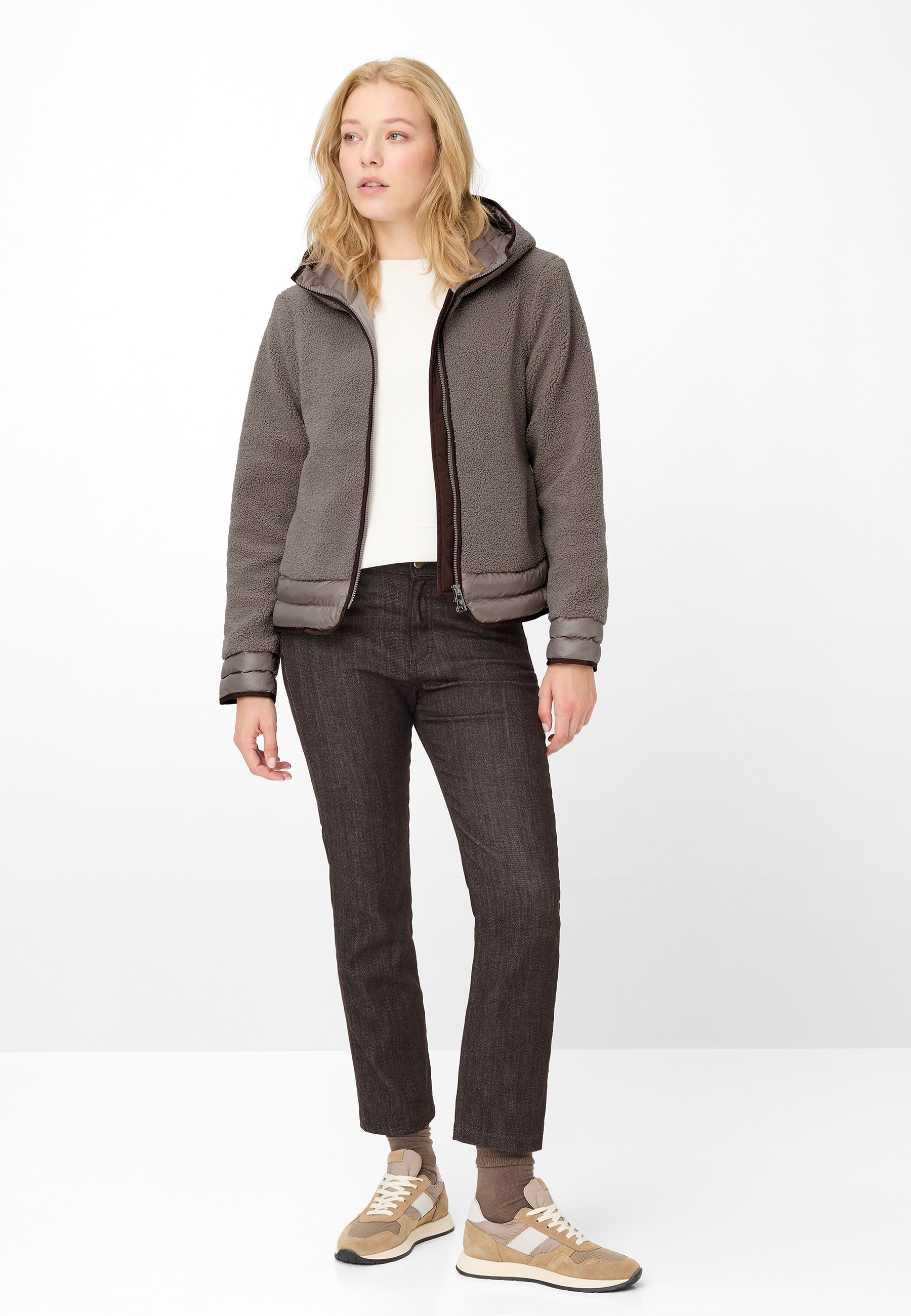 Fuchs Schmitt Kurzjacke mit Kapuze mit Kapuze, Softfiber