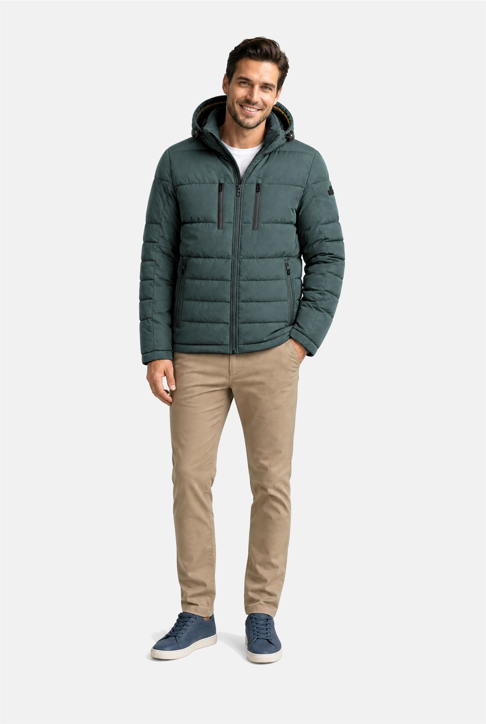 New Canadian Outdoorjacke »dry iQ« mit Fleece-Einsatz am Innenkragen