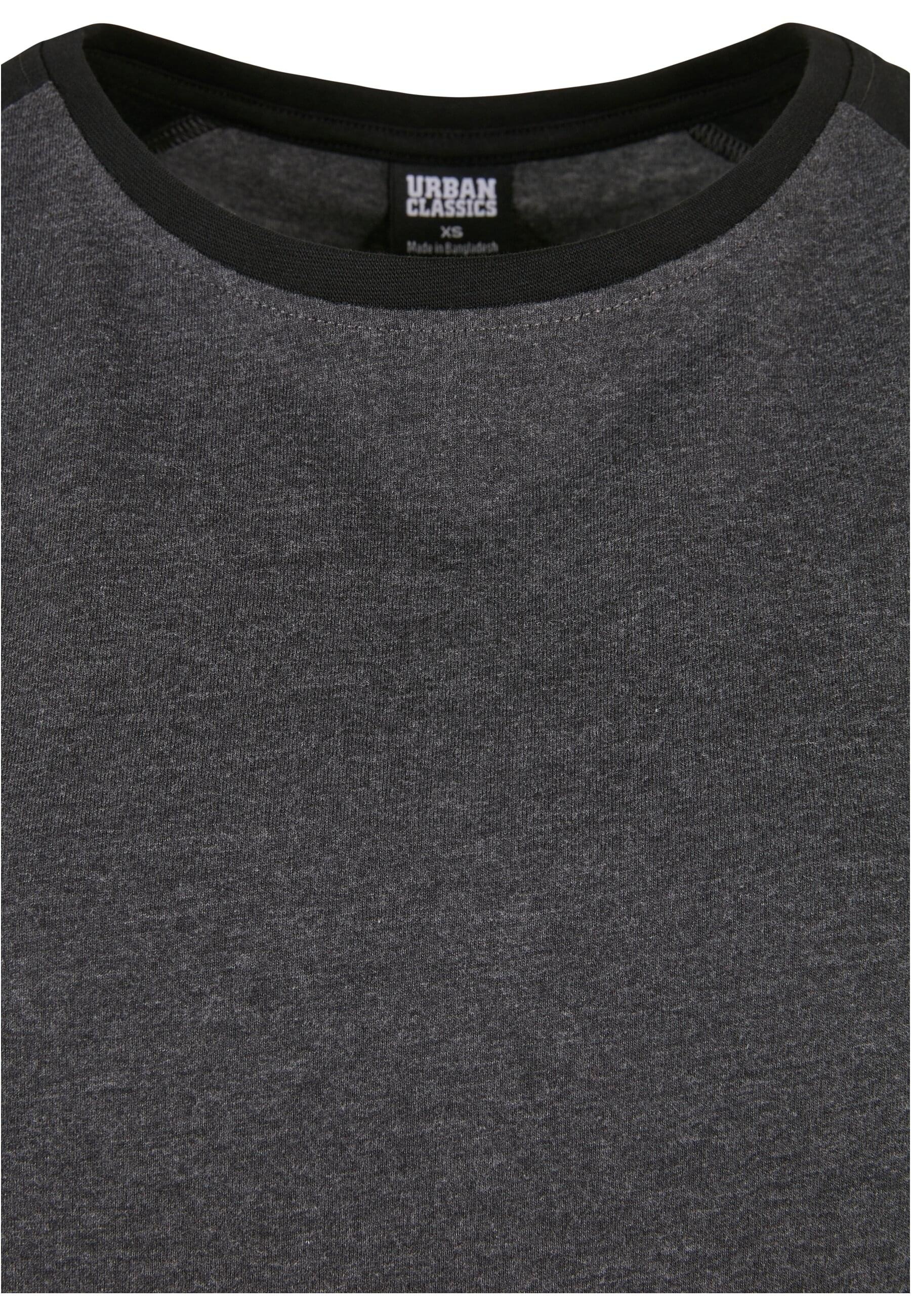 URBAN CLASSICS Shirtkleid »Urban Classics Damen Ladies Contrast Raglan Tee Dress«, (1 tlg.)