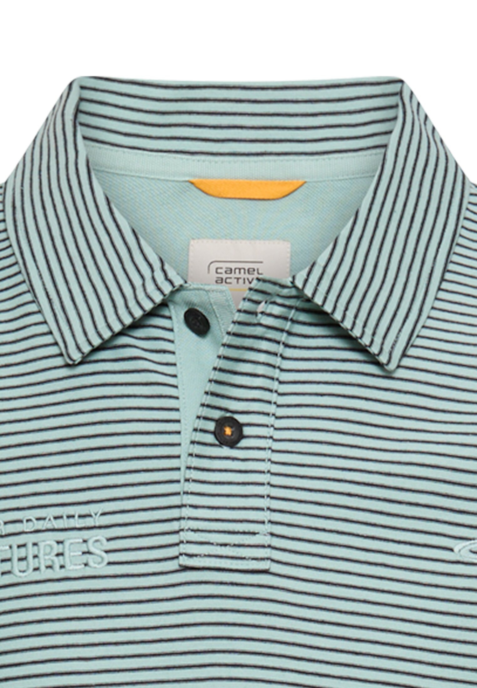 Thumbnail - camel active Poloshirt in Streifen-Optik