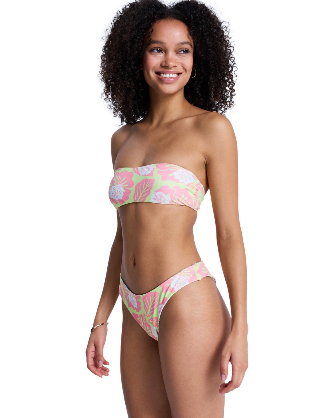 Roxy Bandeau-Bikini-Top »Hibiscus Hype«