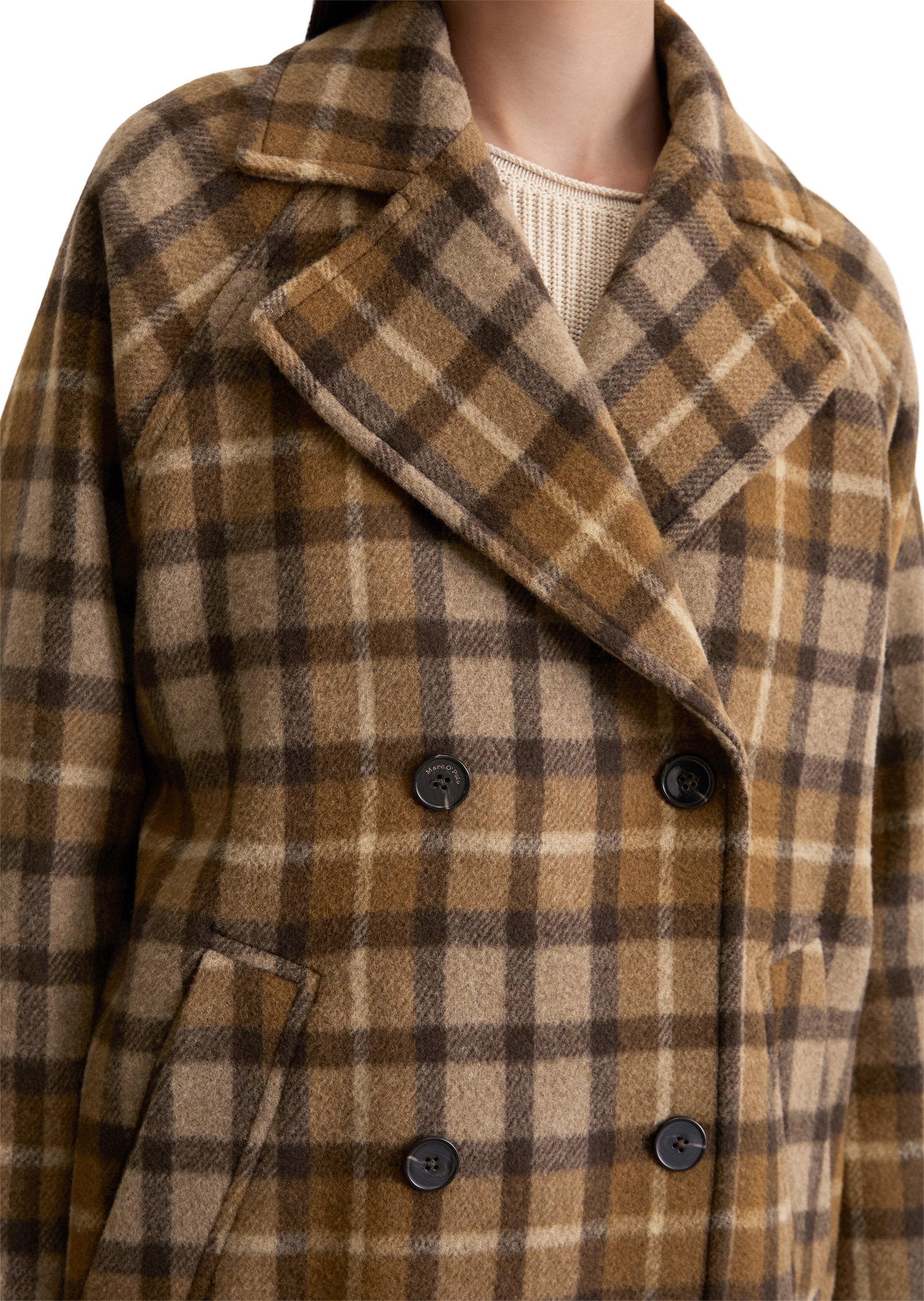 Marc O'Polo Caban »aus italienischem Wolle-Mix«