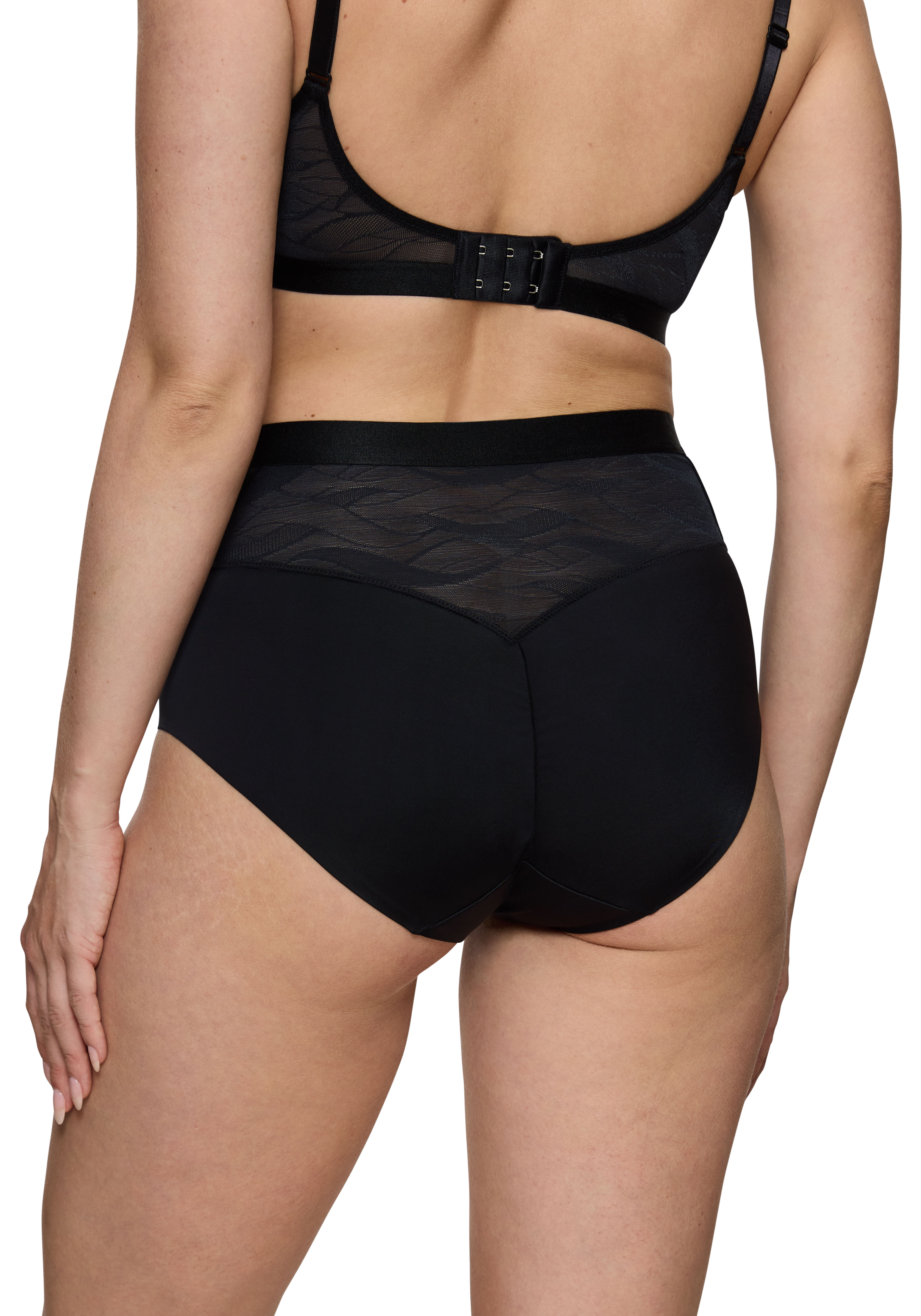Thumbnail - Triumph Shapingslip "Airy Sensation" formend, feiner Tüll mit Rauenmuster, höher geschnittene Passform
