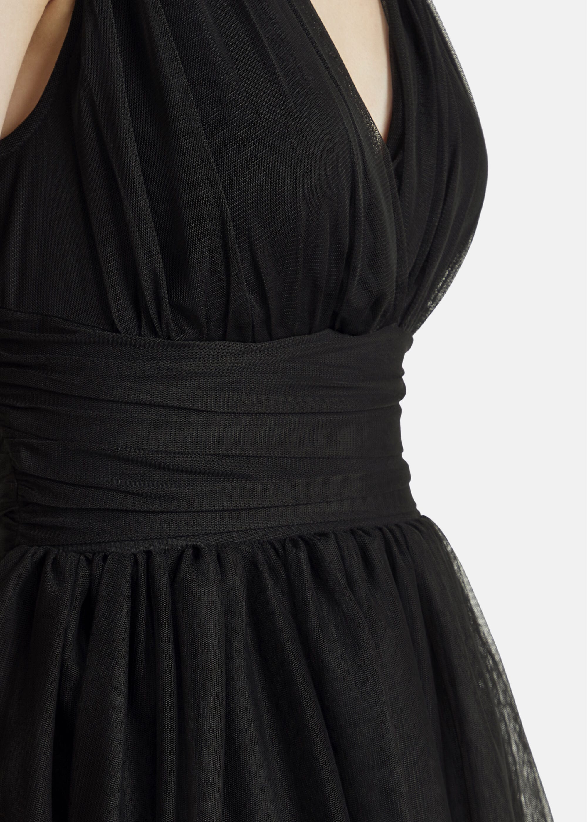 Nicowa Volantkleid »Nicowa Volantkleid BALINO« Ohne Taschen aus Tüll
