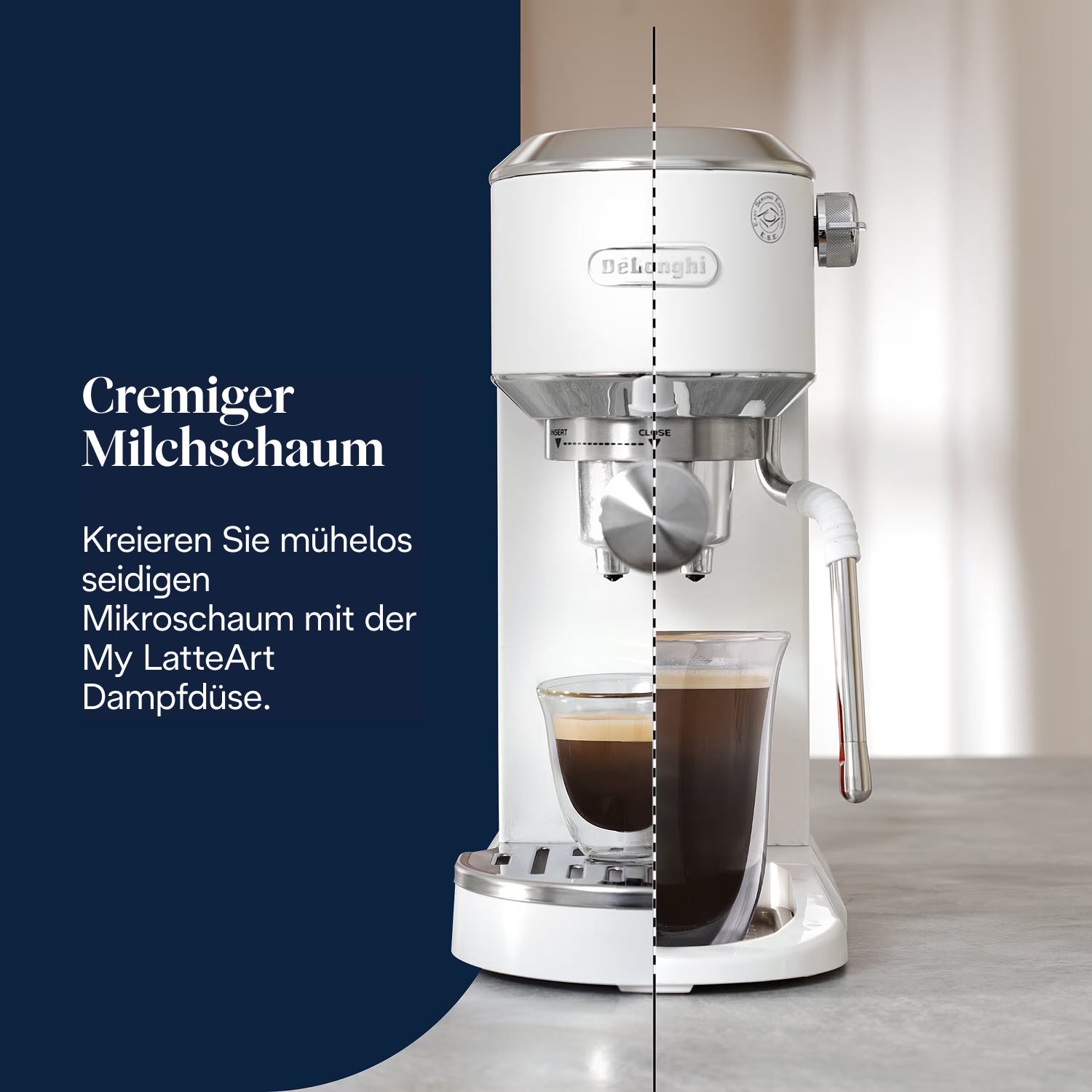De'Longhi Espressomaschine »DEDICA DUO EC890.WI«