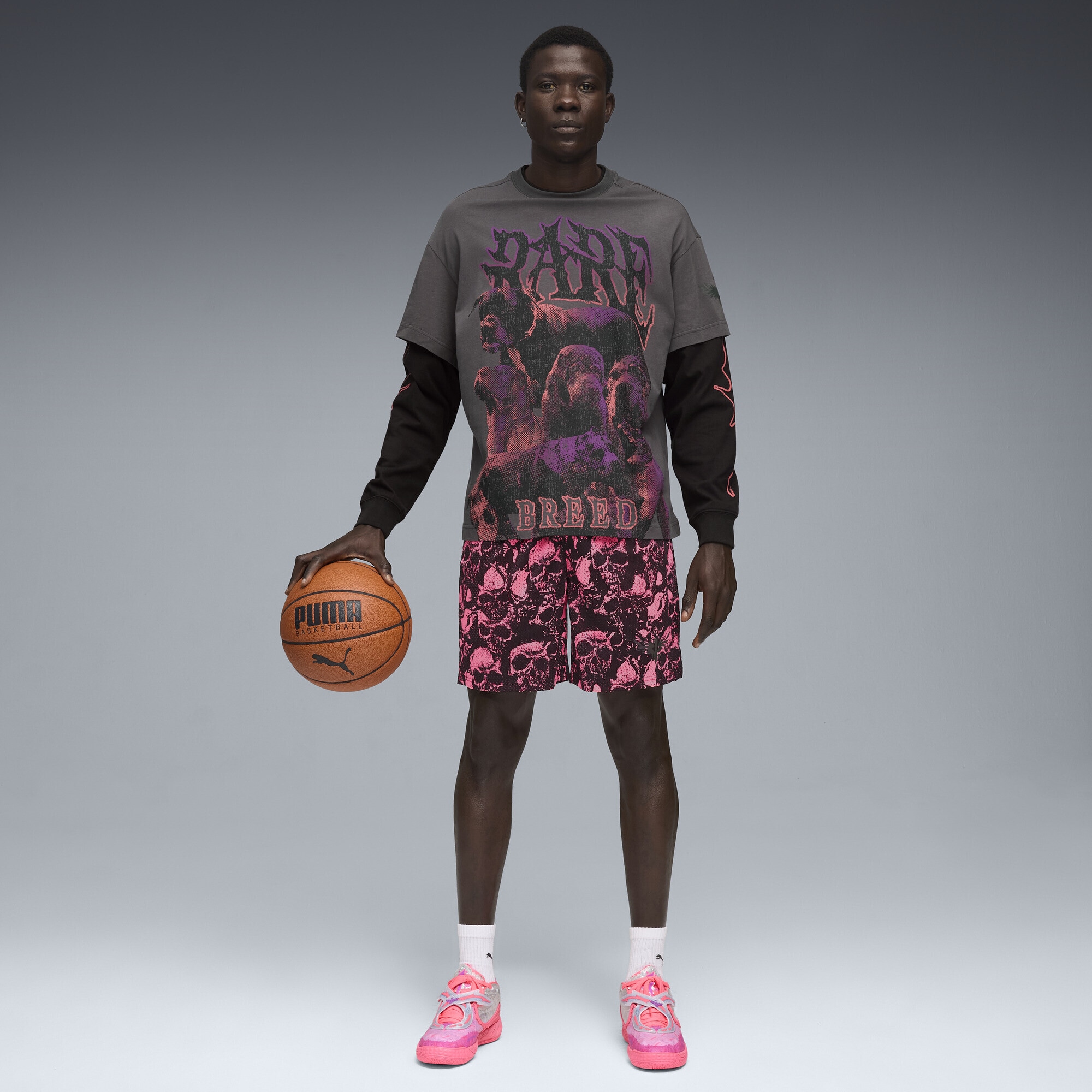 PUMA Trainingsshirt »LaMelo World Tournament Langarmshirt Herren«
