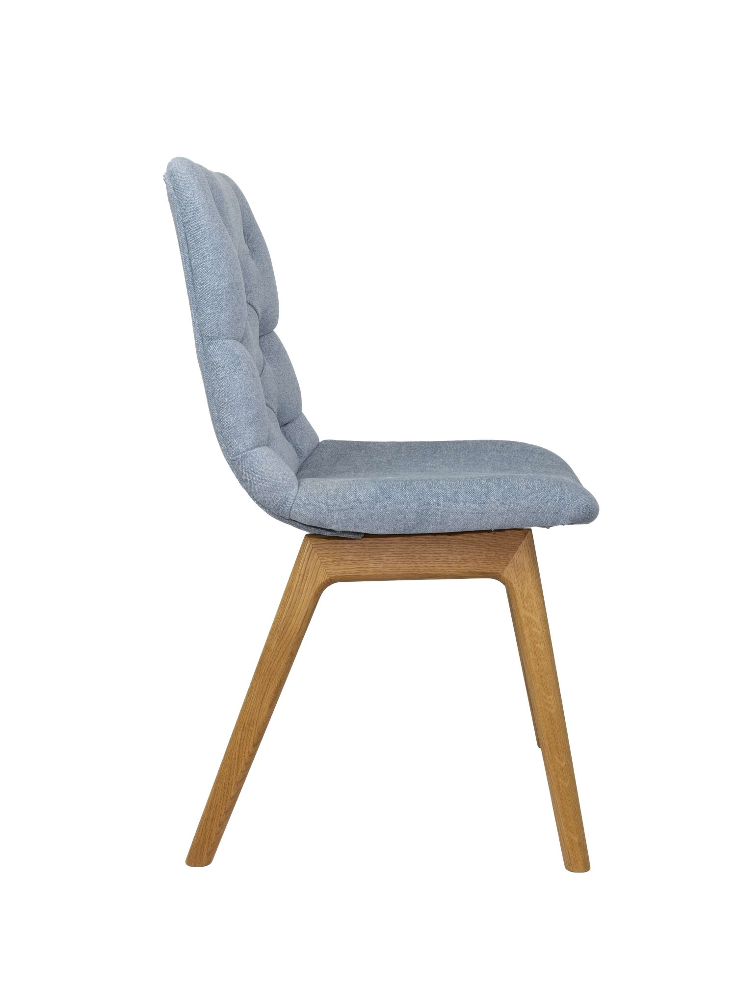 andas 4-Fußstuhl »Ramon«, (Set), 2 St., Chenille, mit Massivholzbeinen, verschiedene Stoffe und Farben