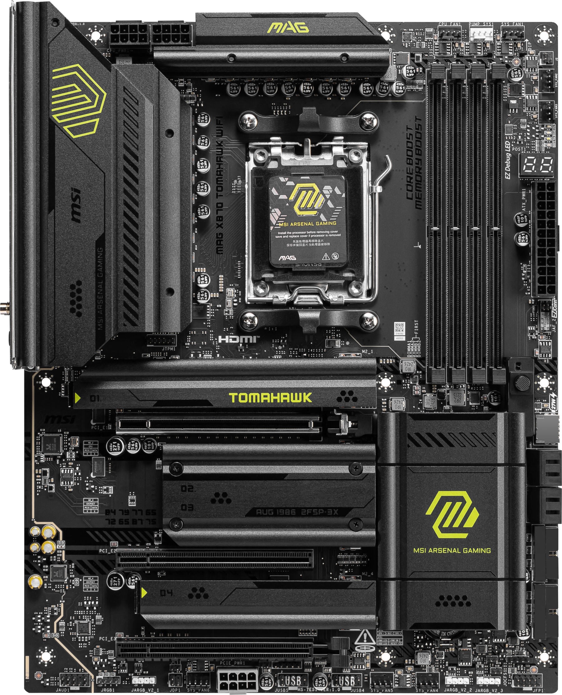 MSI Mainboard »MAG X870 TOMAHAWK WIFI«