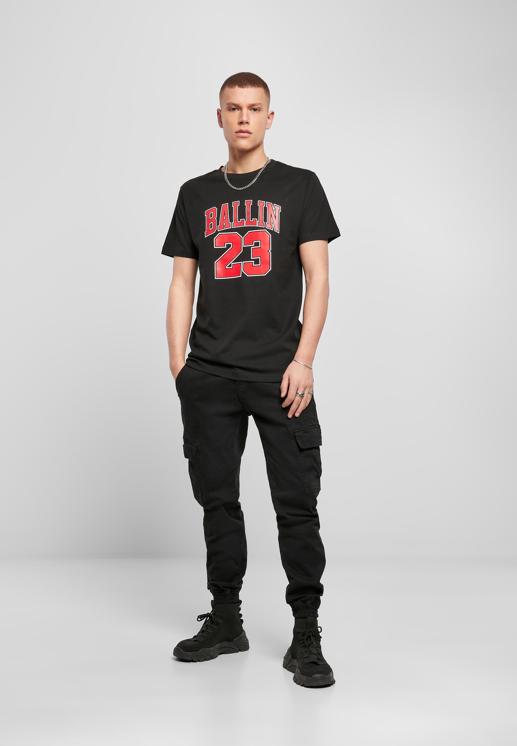 MisterTee Kurzarmshirt »MisterTee Herren Ballin 23 Tee«, (1 tlg.)