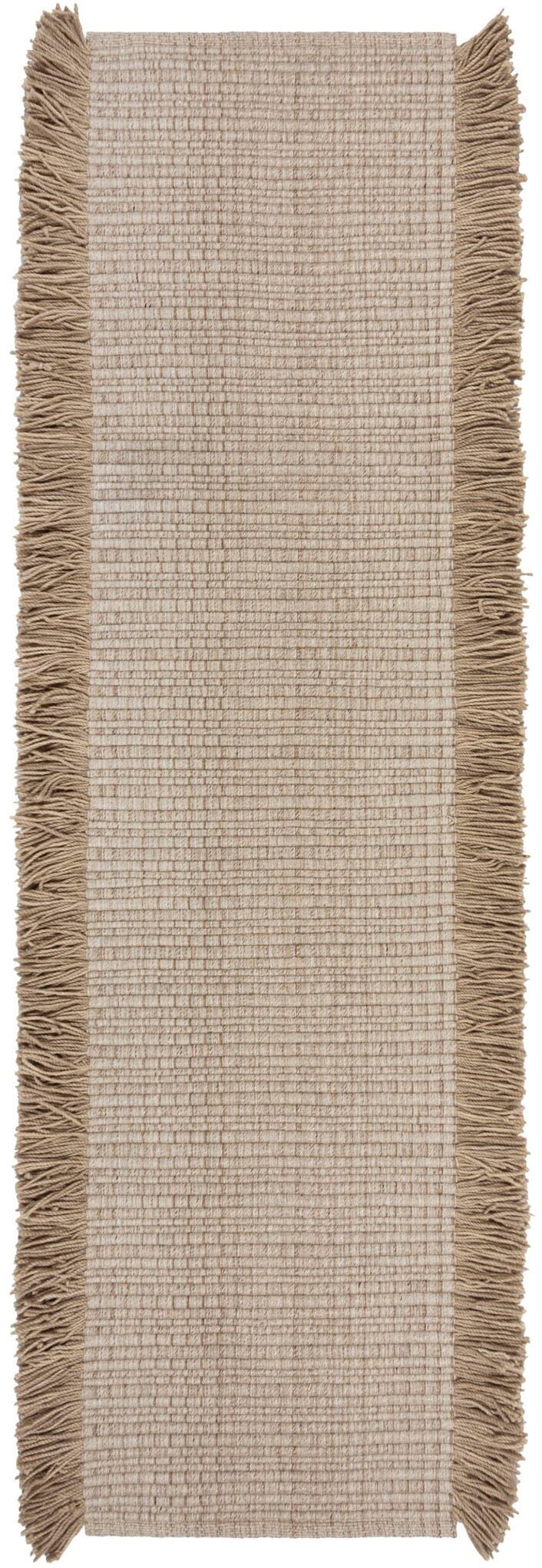 FLAIR RUGS Teppich "Rene" rechteckig 4 mm Höhe aus gewebter Wolle günstig online kaufen