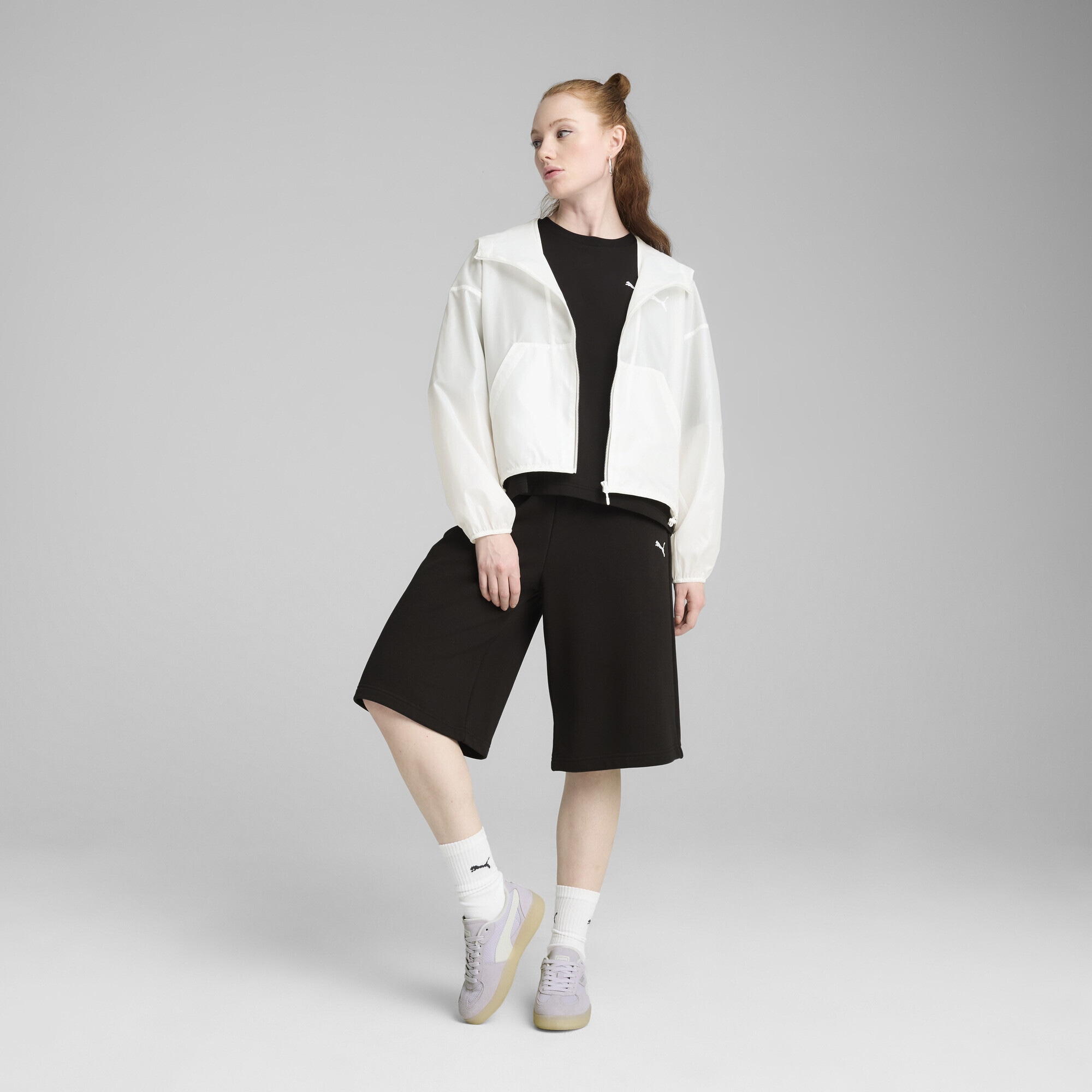 PUMA Windbreaker »WARDROBE ESS Oversized Windjacke Damen«