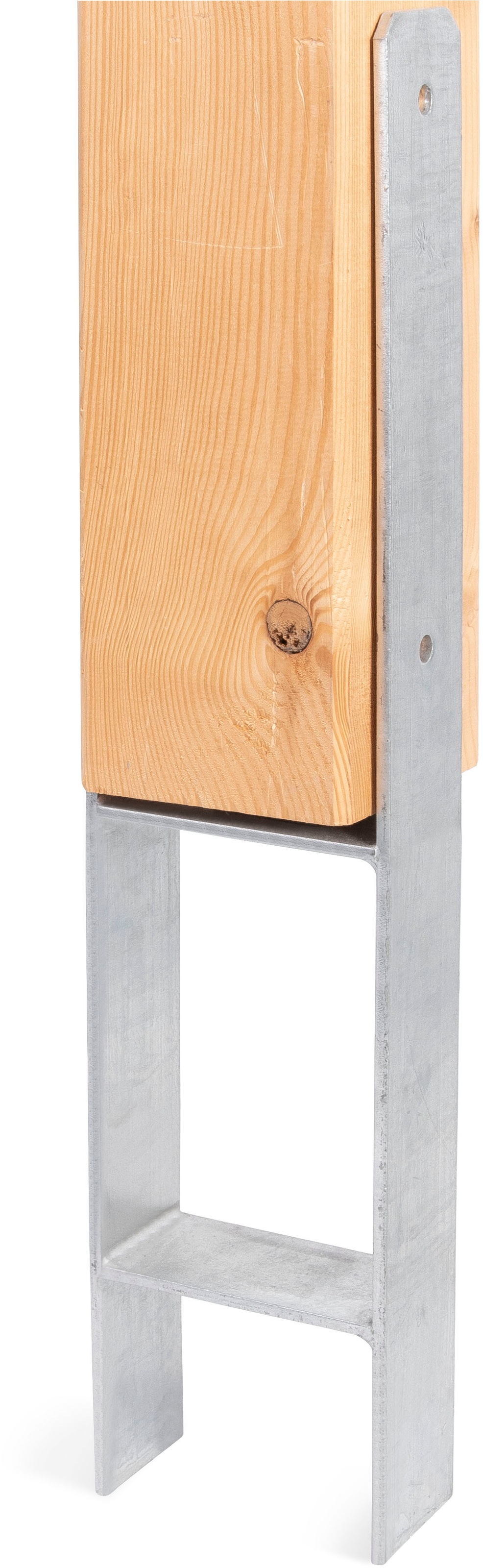 Alberts H-Pfostenanker, Materialstärke 5 mm, lichte Breite 111 mm, Höhe 600 mm