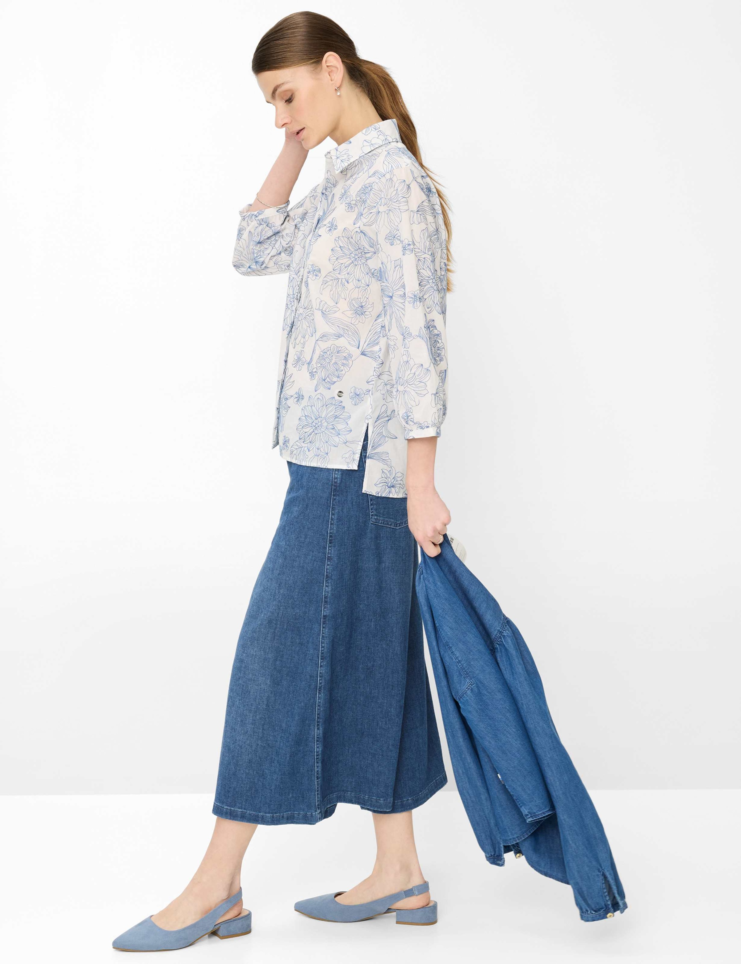 Thumbnail - Brax Kurzarmbluse "Style VICKI"