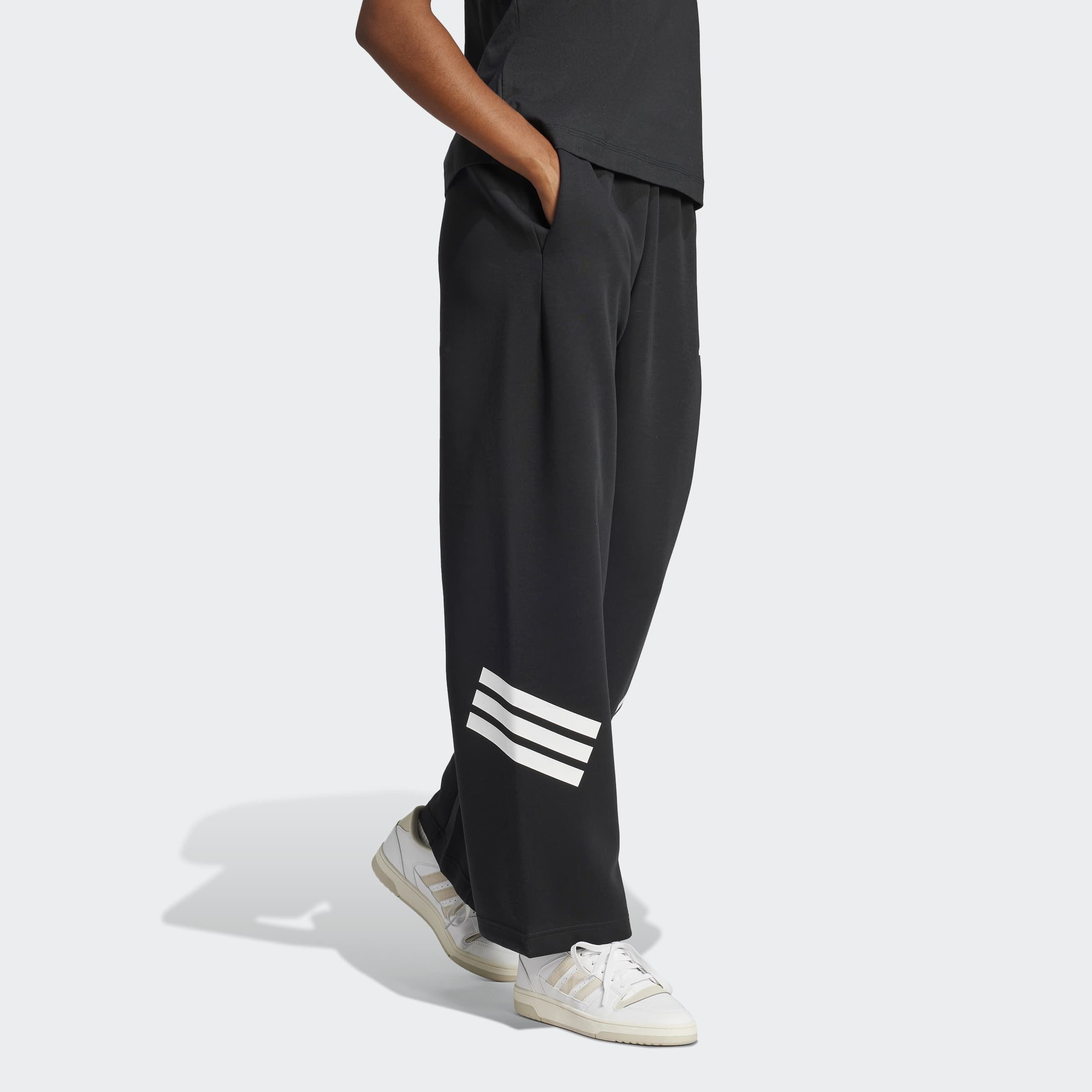adidas Sportswear Sporthose "FUTURE ICONS 3-STREIFEN OPEN-HEM" günstig online kaufen