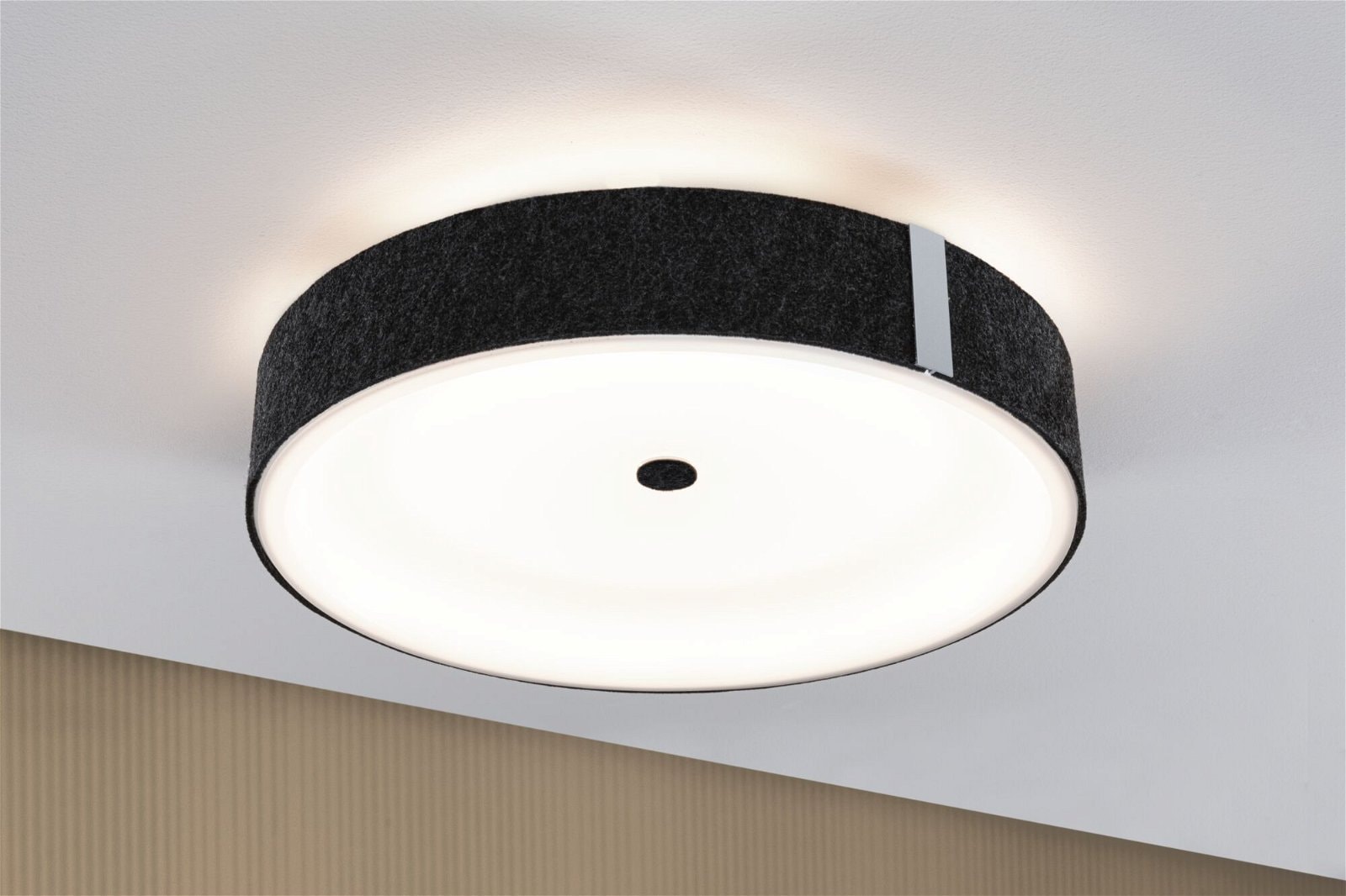 Paulmann LED Deckenleuchte »Malika 2700K 2300lm 230V 29W Anthrazit«, 1 flammig, 3-Step-Dim