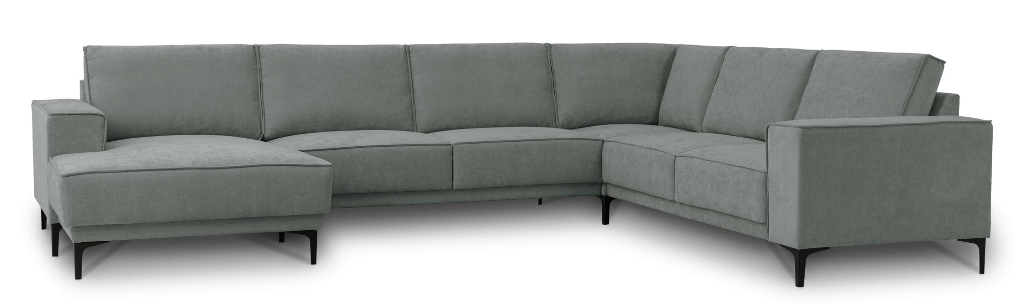 Places of Style Wohnlandschaft »Oland«, U-Form, im zeitlosem Design und hochwertiger Verabeitung