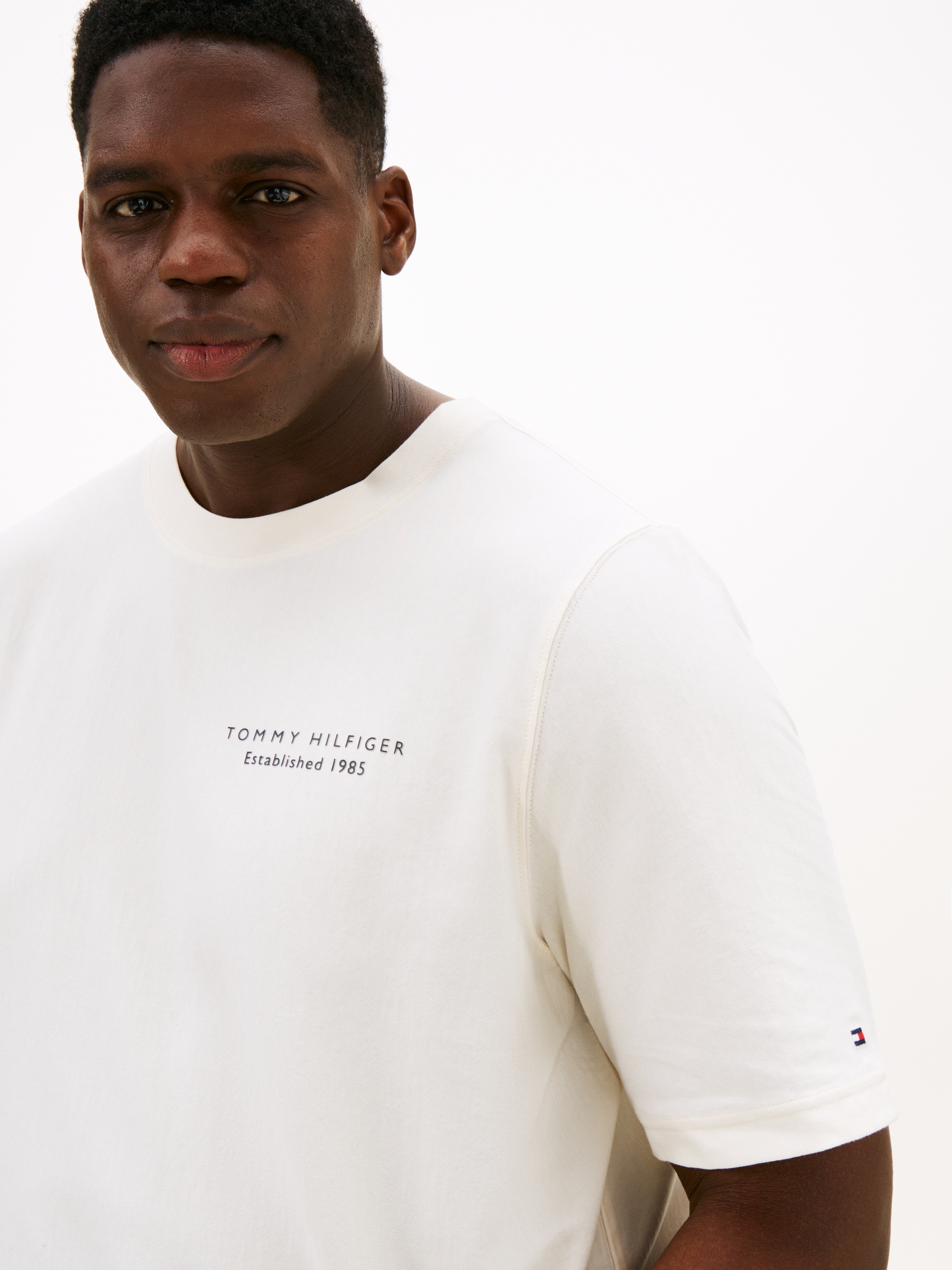 Tommy Hilfiger Big & Tall T-Shirt »BT-PHOTO PRINT GRAPHIC«, Große Größen, großer Rückenprint, Rundhals