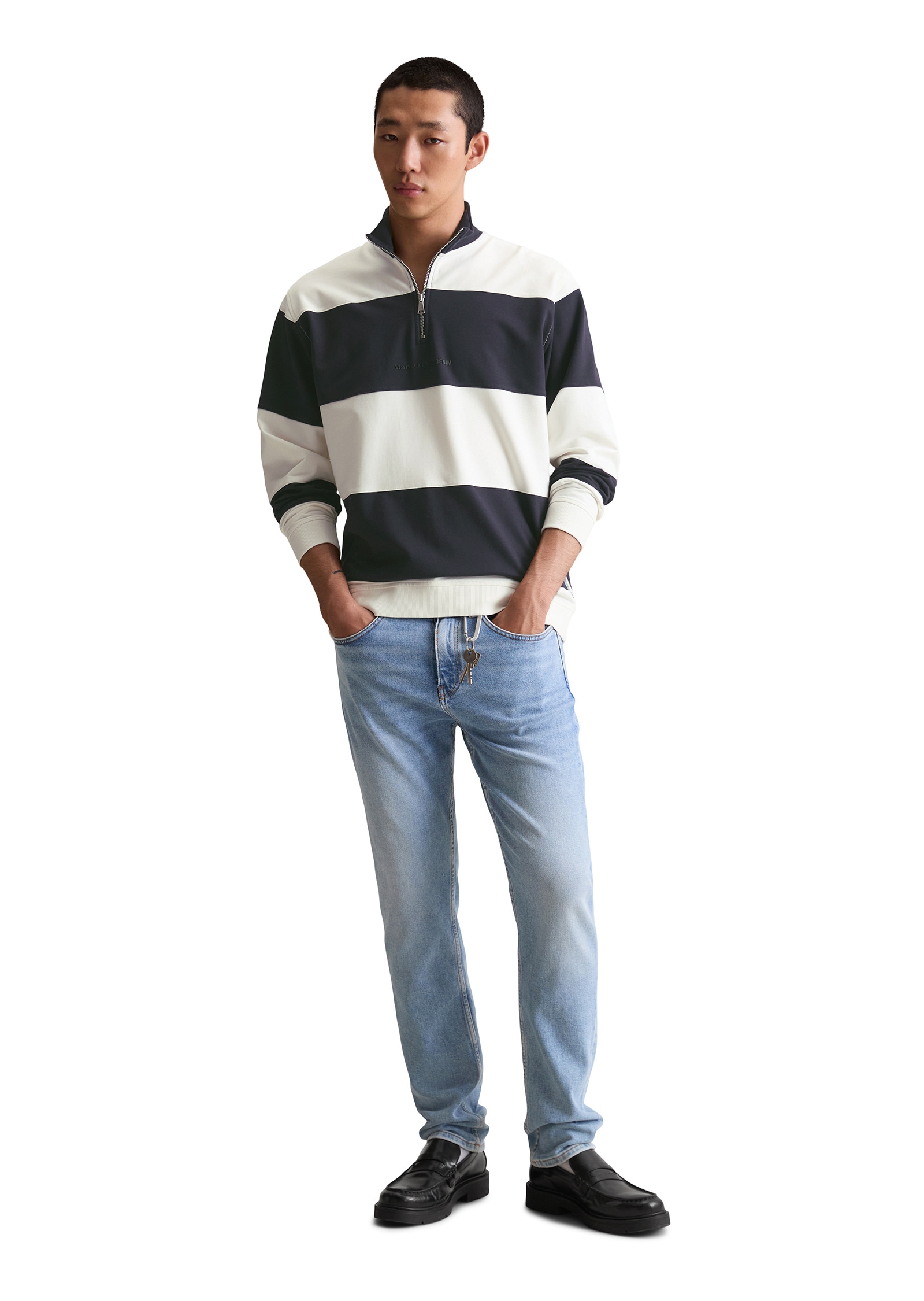 Marc O'Polo DENIM Sweatshirt »aus reiner Bio-Baumwolle«