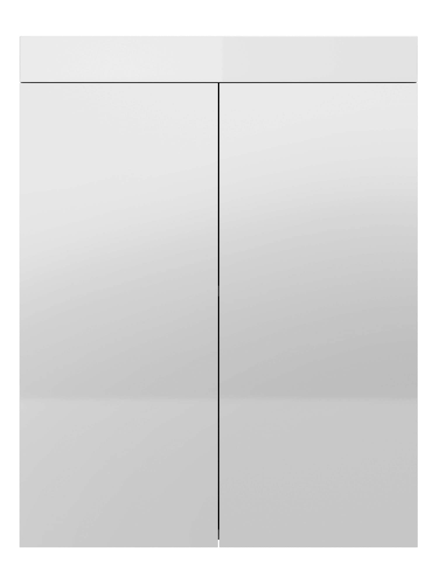 OTTO home Spiegelschrank »Avena« minimalistisch, zeitlos, Spiegelfronten, 2 Einlegeböden