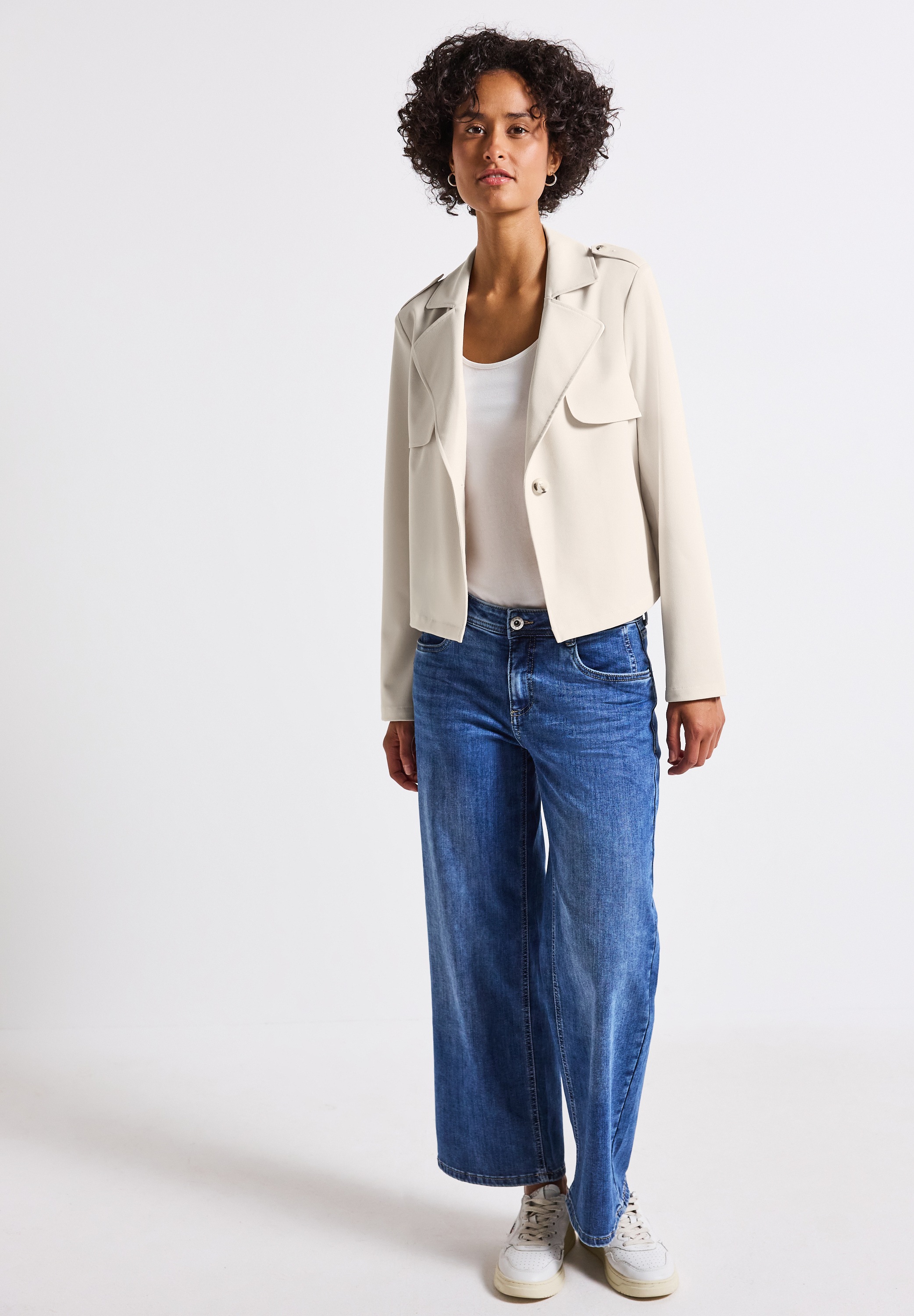 STREET ONE Kurzjacke, ohne Kapuze, Feel Good Fit