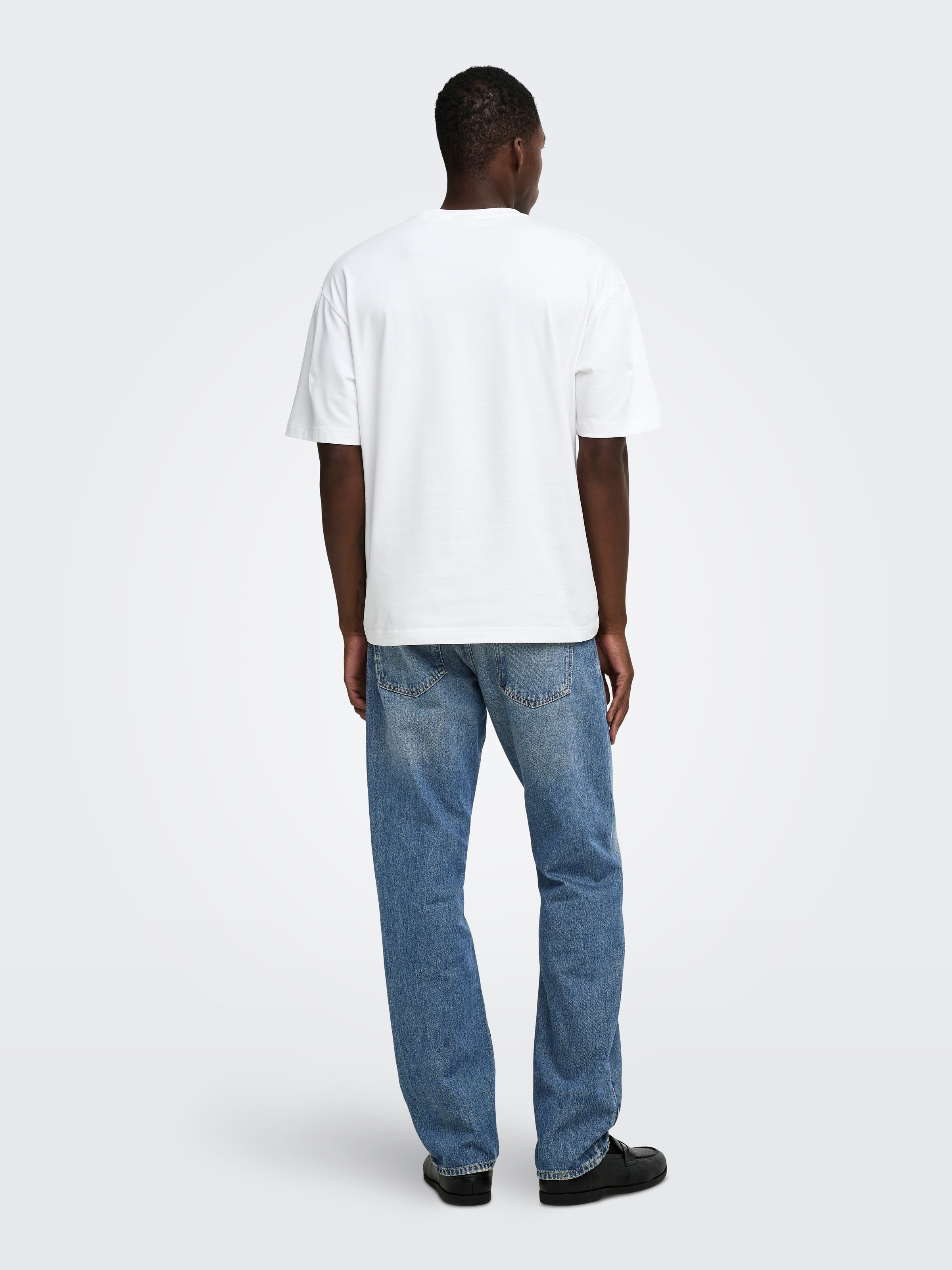 ONLY & SONS Straight-Jeans »ONSEDGE STRAIGHT MDB TINT 5595 AZG DNM« Baumwolle, straight fit