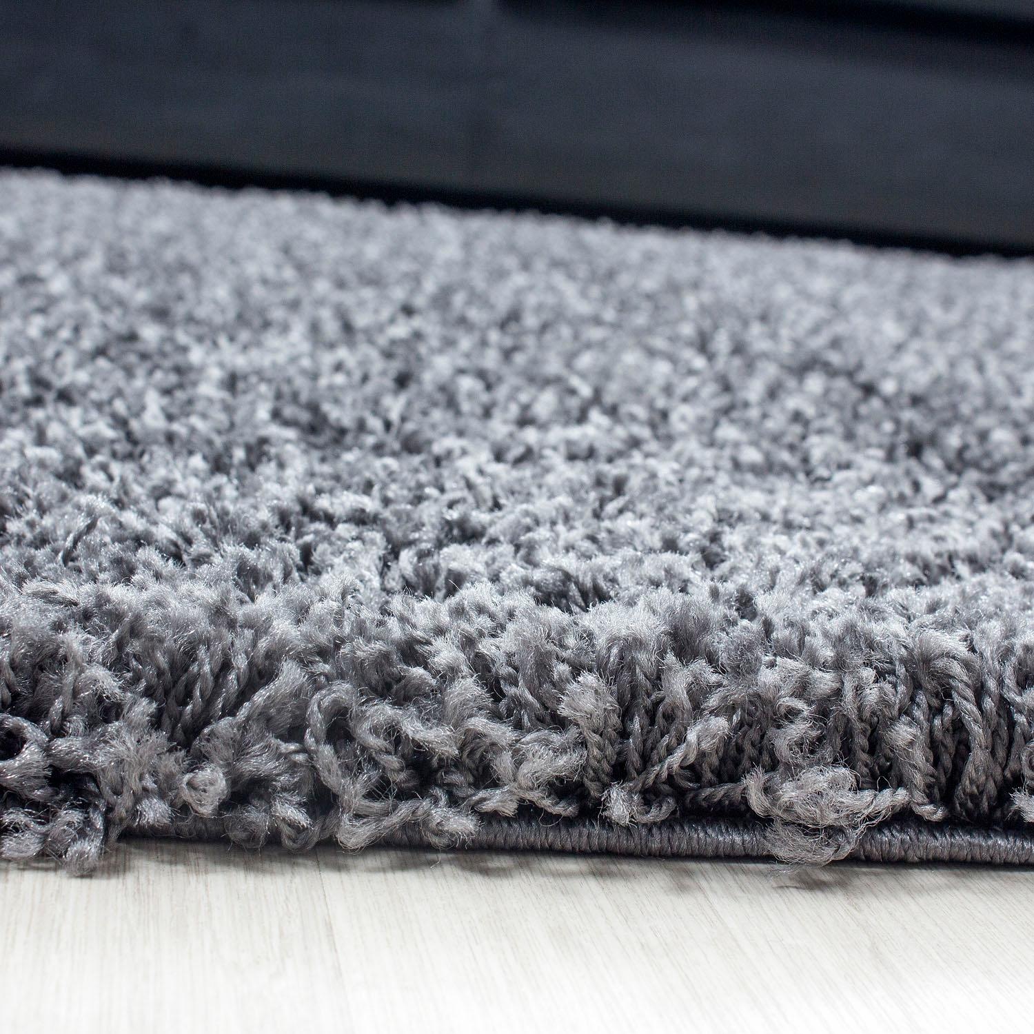 Ayyildiz Teppiche Hochflor-Teppich »Life Shaggy 1500«, rund, 30 mm Höhe, auch in rechteckig, Wohnzimmer, Langflor, große Farbauswahl