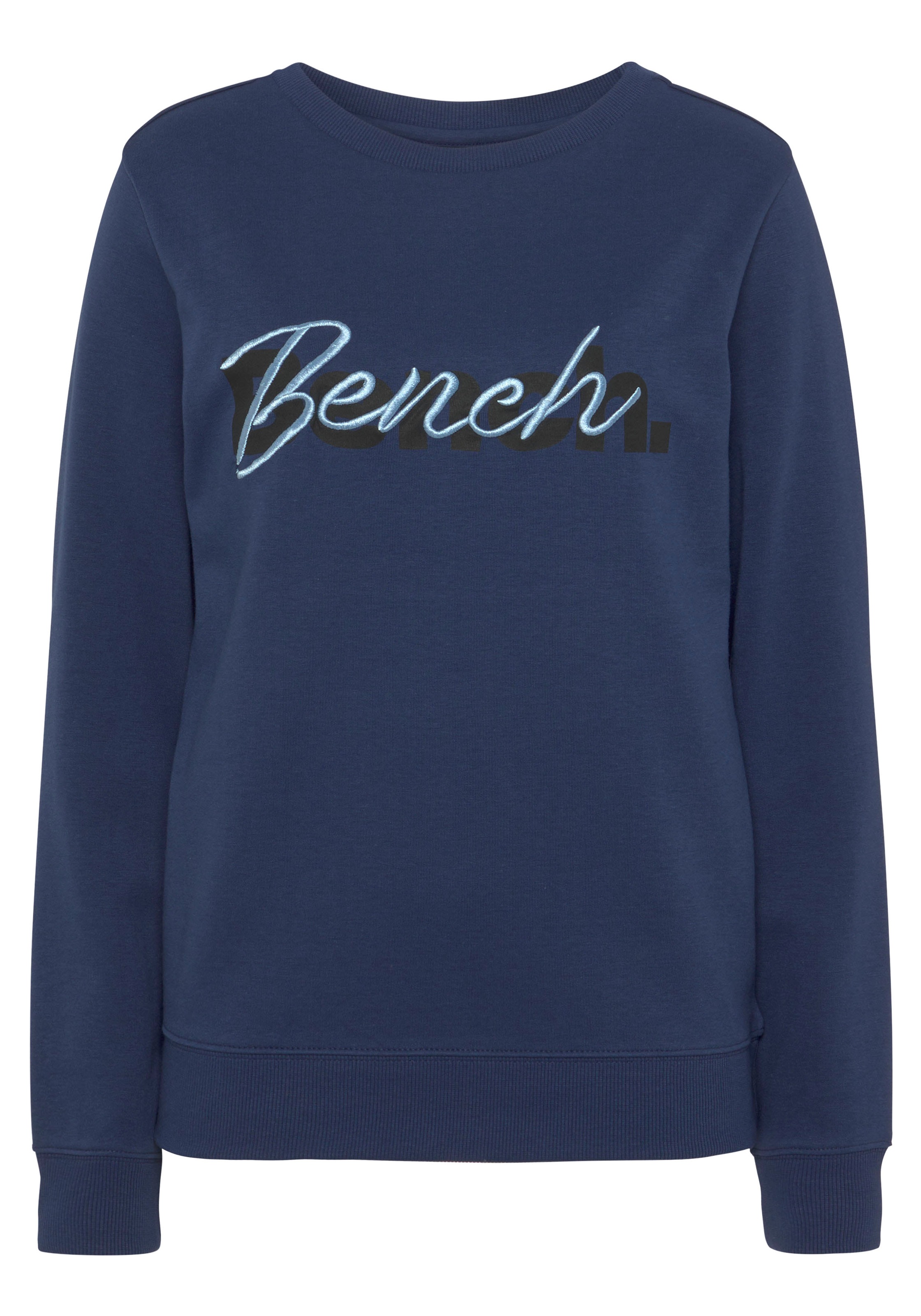 Bench. Loungewear Sweatshirt, mit Logodruck und Stickerei, Loungewear günstig online kaufen