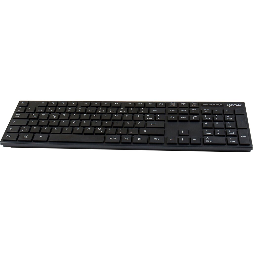 Hyrican USB-Tastatur »ST-SKB698 (kabelgebunden, office Tastatur, Plug & Play)«, (USB-Anschluss)