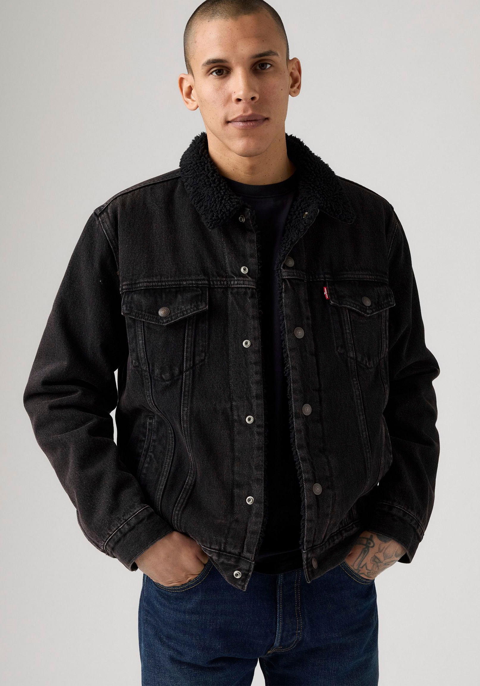 Levis Kurzjacke "SHERPA", mit Sherpa Fütterung günstig online kaufen