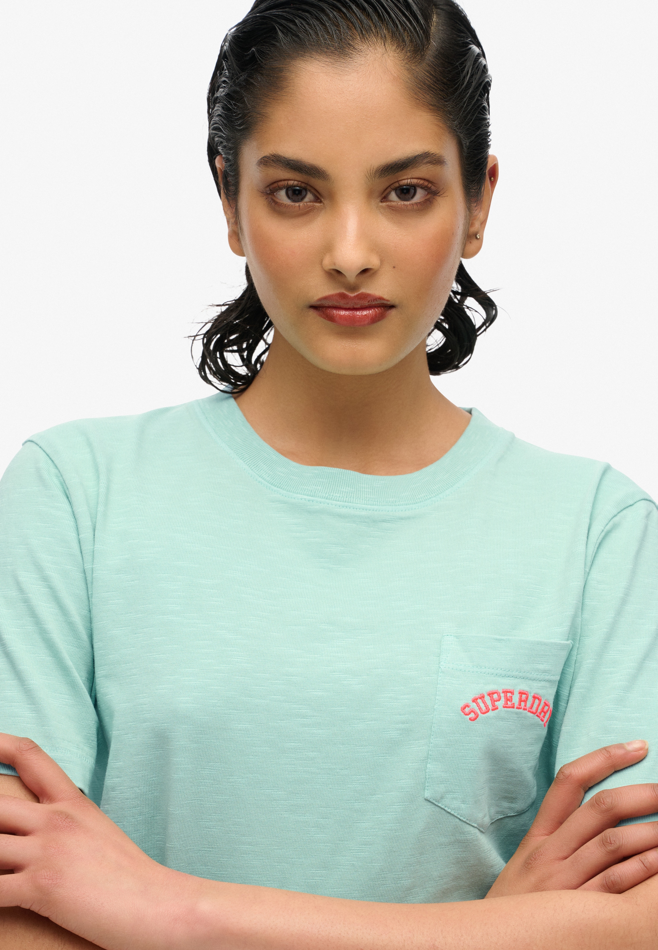 Superdry T-Shirt »ESSENTIAL LOGO GD POCKET TEE«